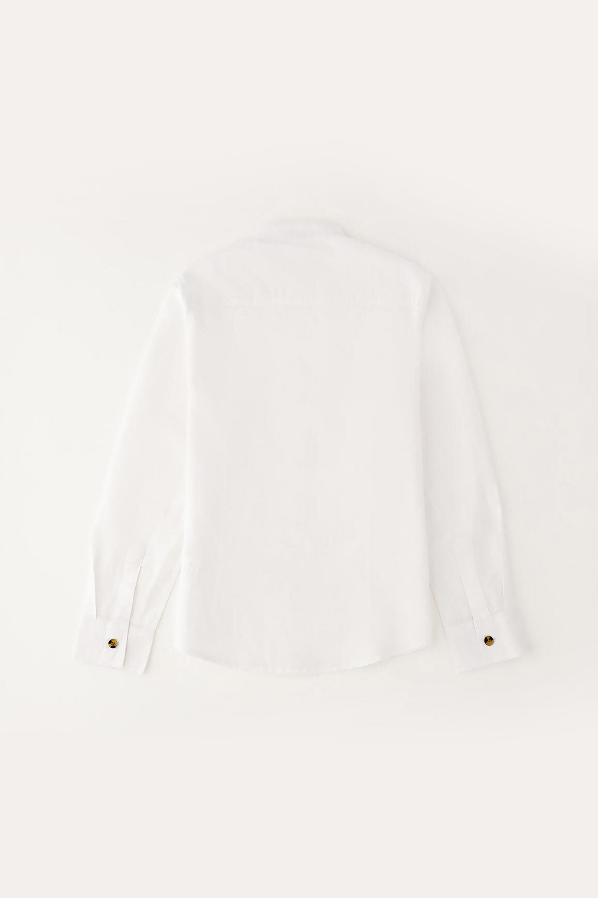 iDO παιδικό πουκάμισο με μάο γιακά - 4.G594/00 Λευκό φωτογραφία