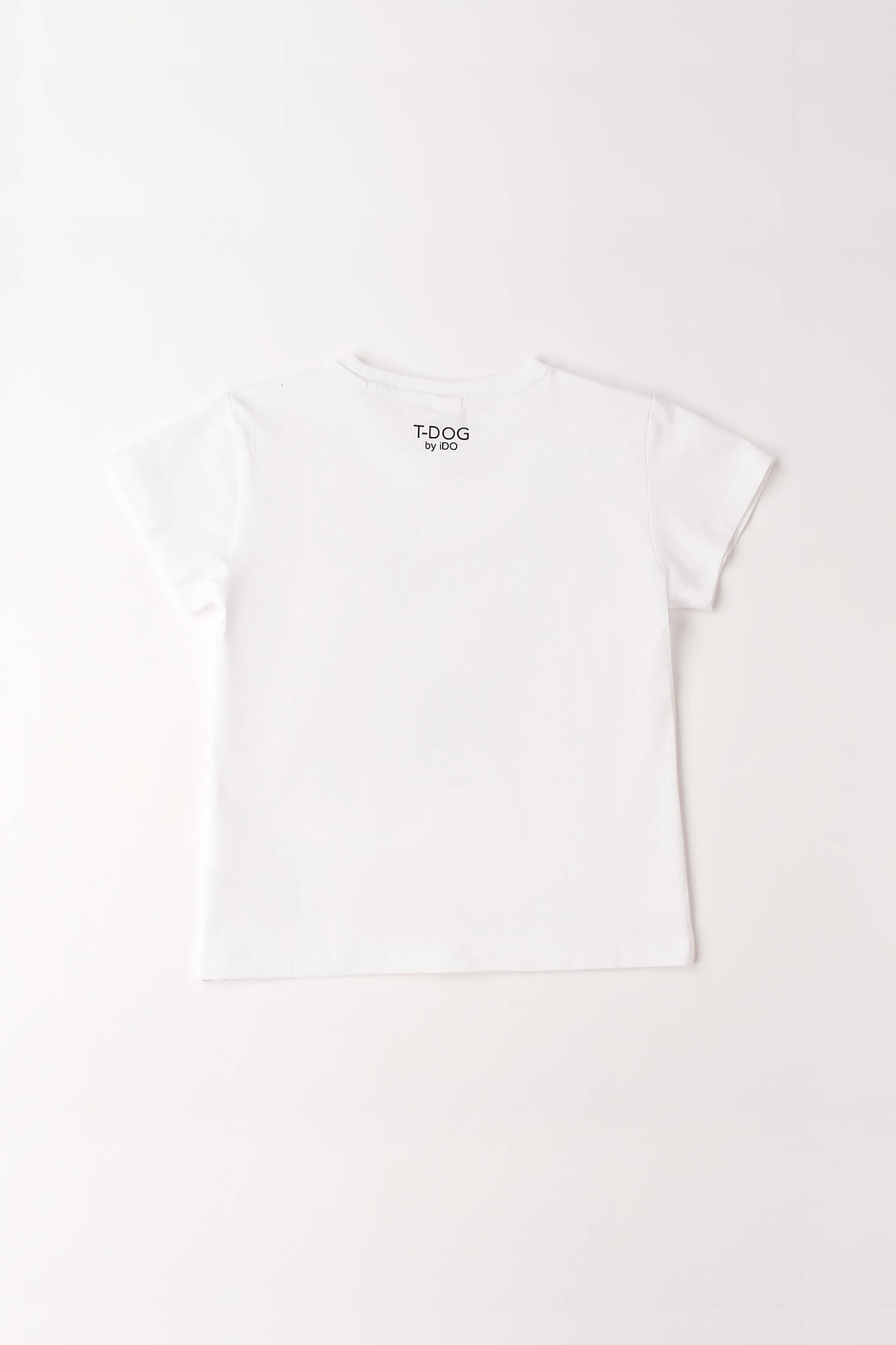 Ido Παιδικό Τ-Shirt με Dog Print - 4 G831 G1 Λευκό