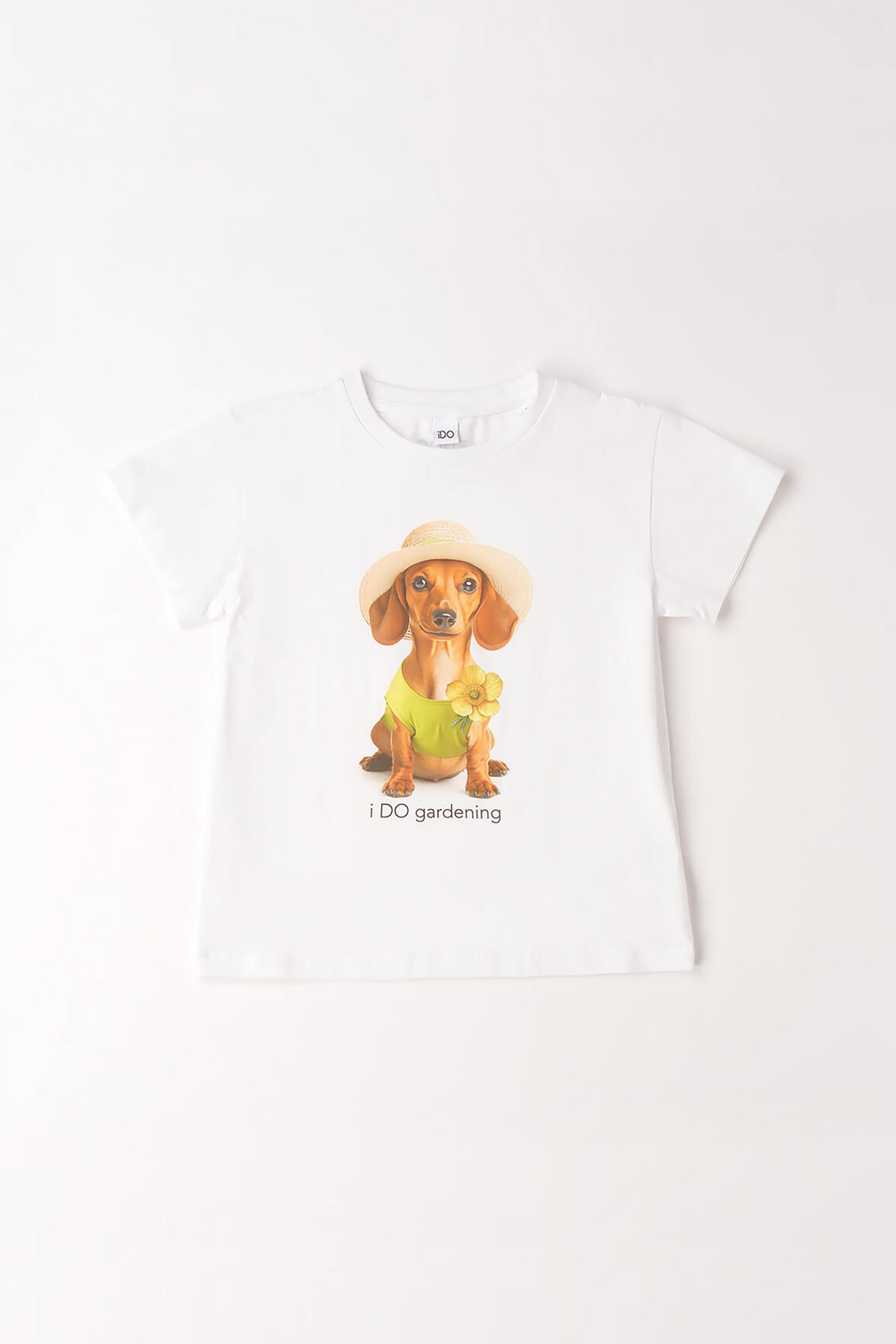 iDO παιδικό T-shirt με dog print - 4.G831/G3 Λευκό