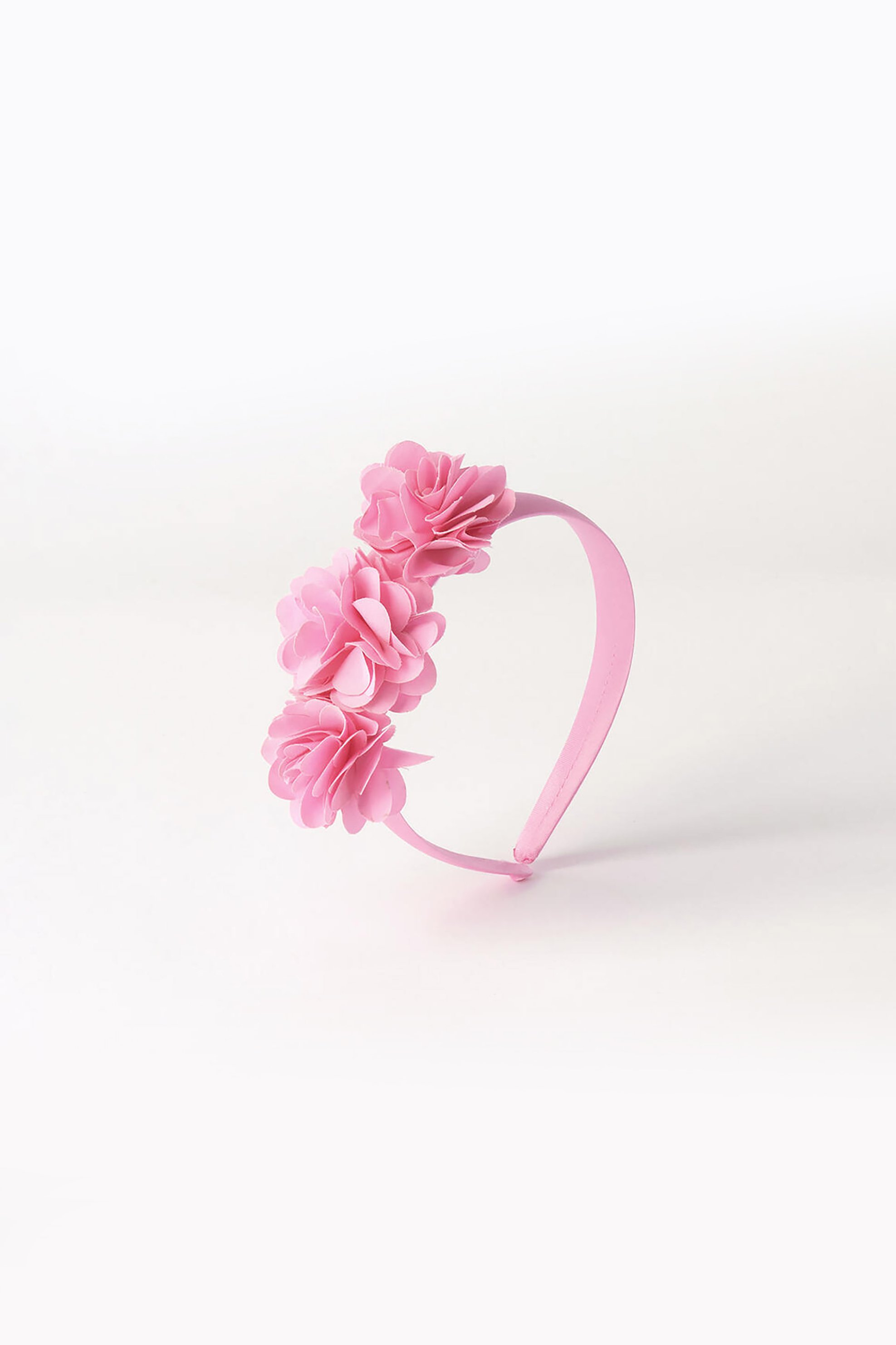 iDO παιδική στέκα μαλλιών με απλικέ λουλούδια - 4.G966/00 Ροζ
