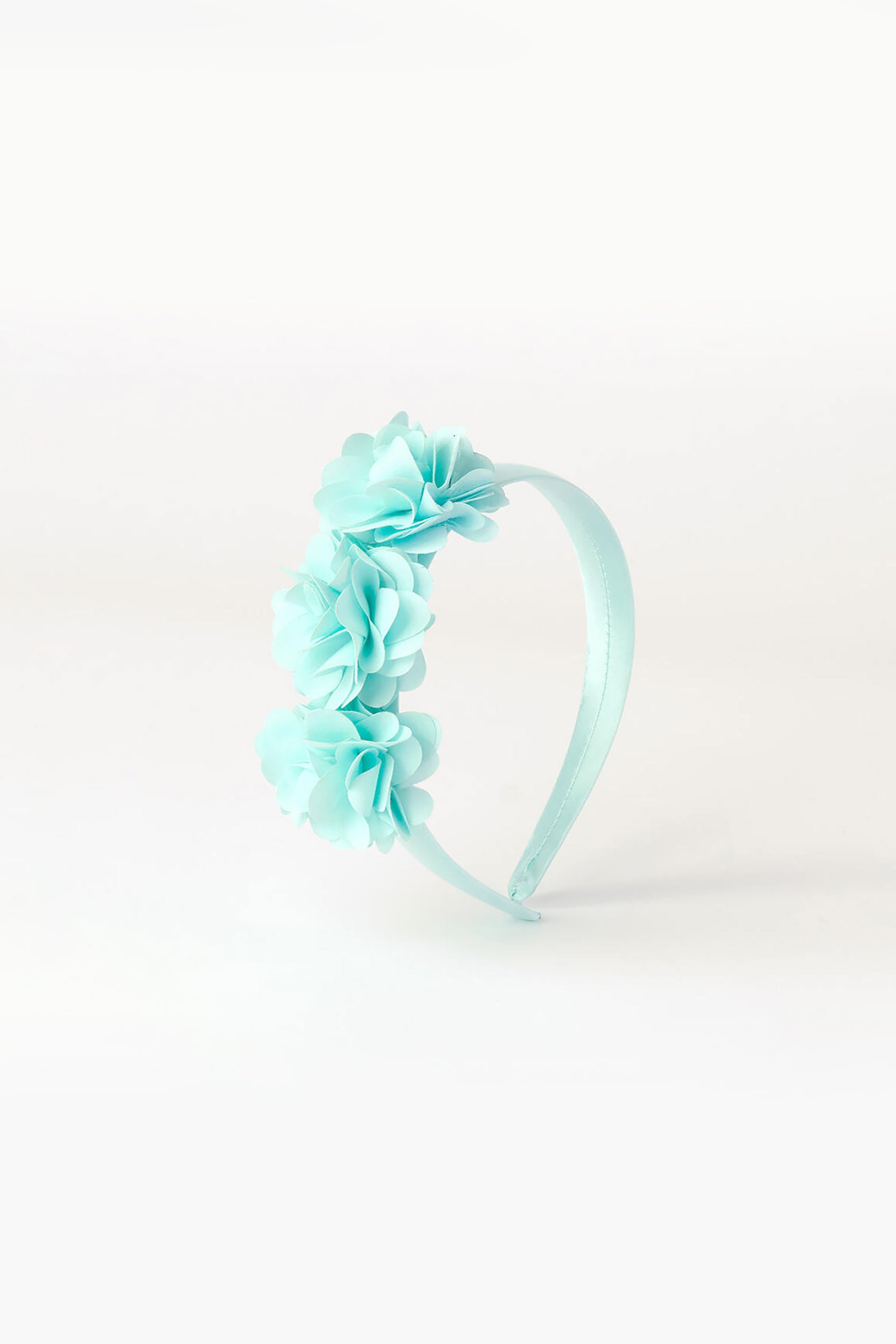 iDO παιδική στέκα μαλλιών με απλικέ λουλούδια - 4.G966/00 Γαλάζιο