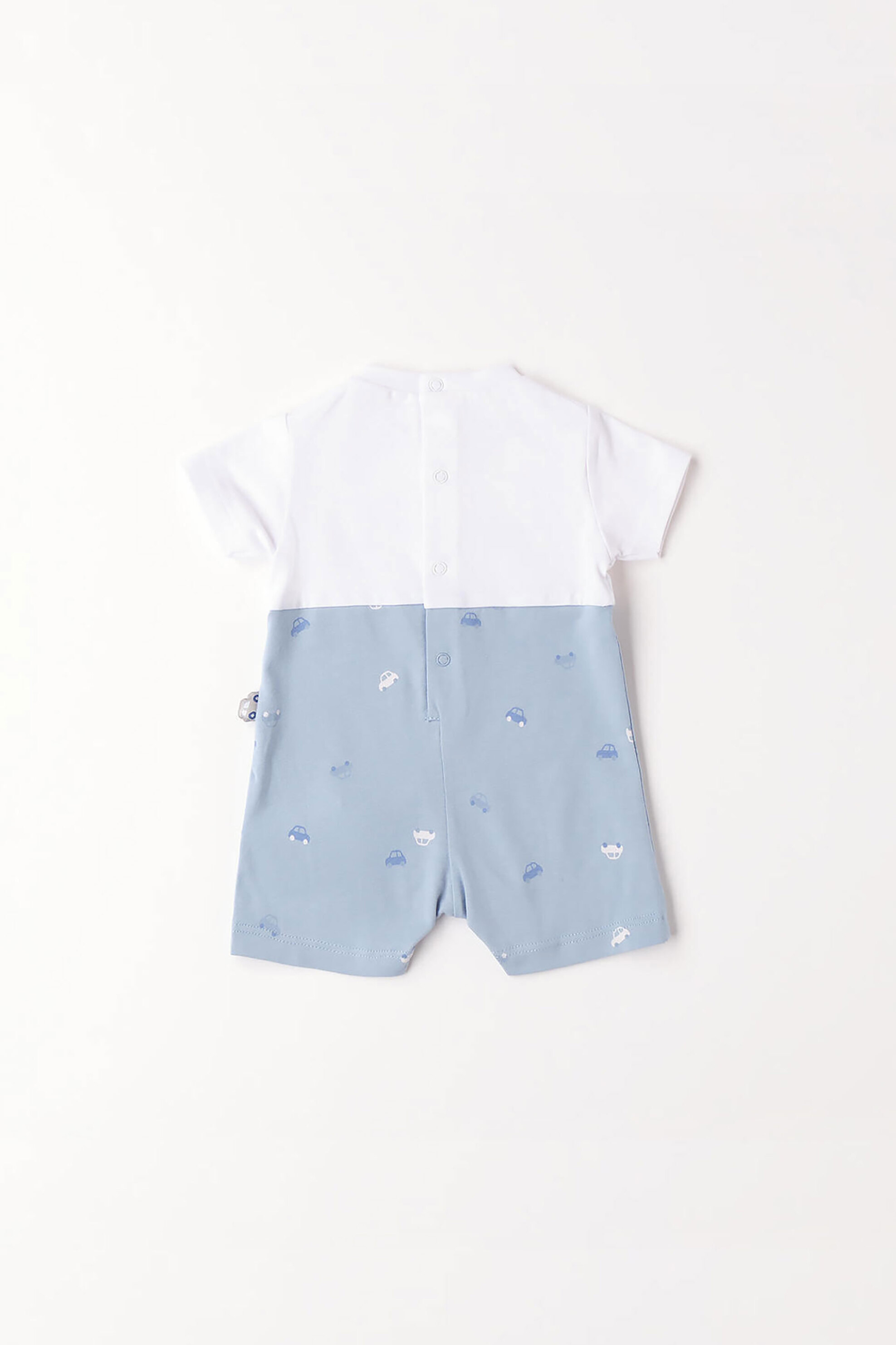 iDO βρεφικό φορμάκι με all-over print toy cars - 4.G062/00 Γαλάζιο φωτογραφία