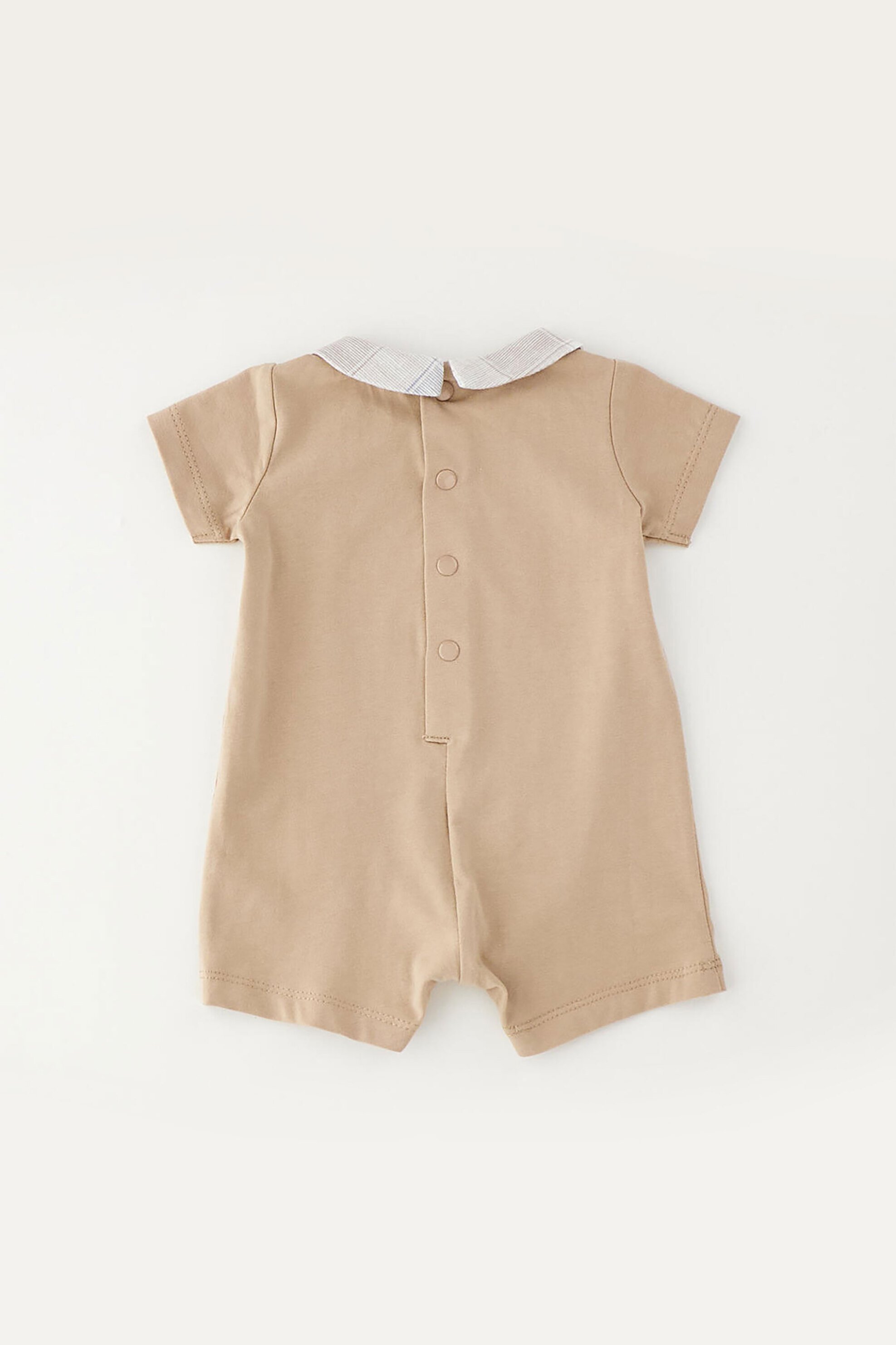 iDO βρεφικό φορμάκι με γιακά - 4.G159/00 Μπεζ φωτογραφία