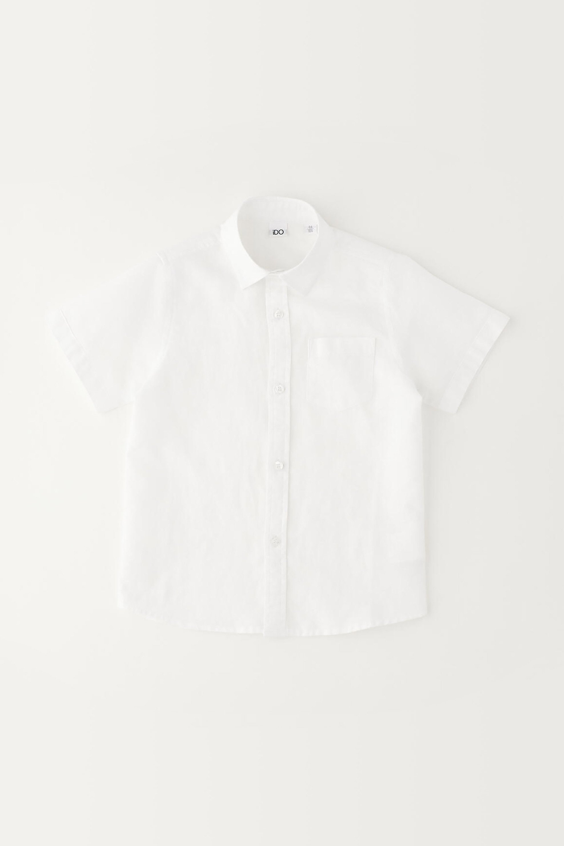 iDO παιδικό πουκάμισο με κοντό μανίκι - 4.G450/00 Λευκό