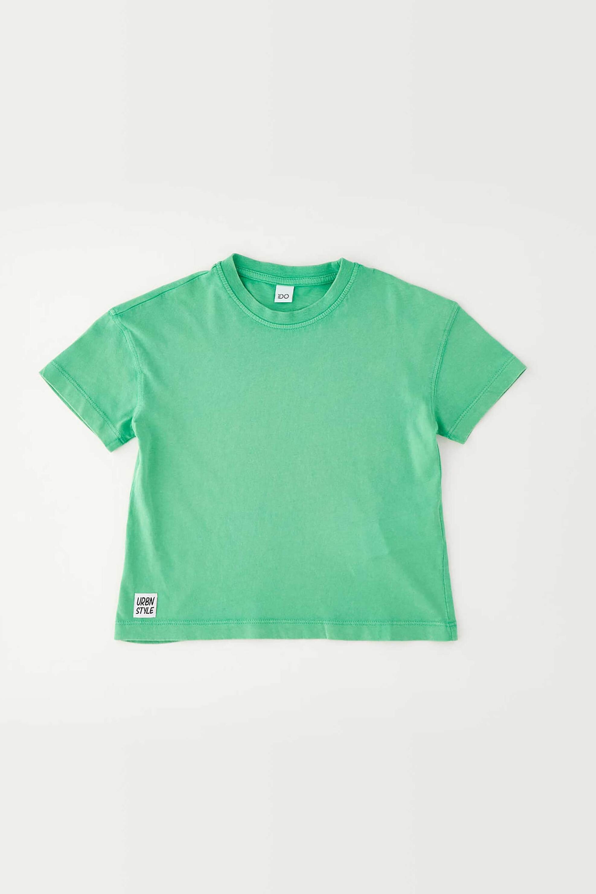 iDO παιδικό T-shirt μονόχρωμο - 4.G465/00 Χακί