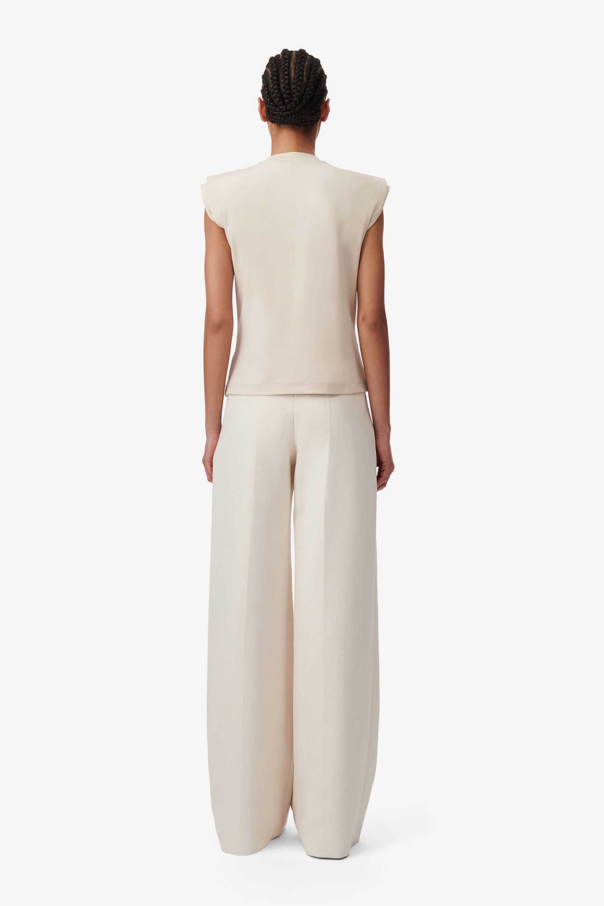 Iro γυναικείο τοπ με πιέτες "Janon" - WM16JANON Εκρού φωτογραφία