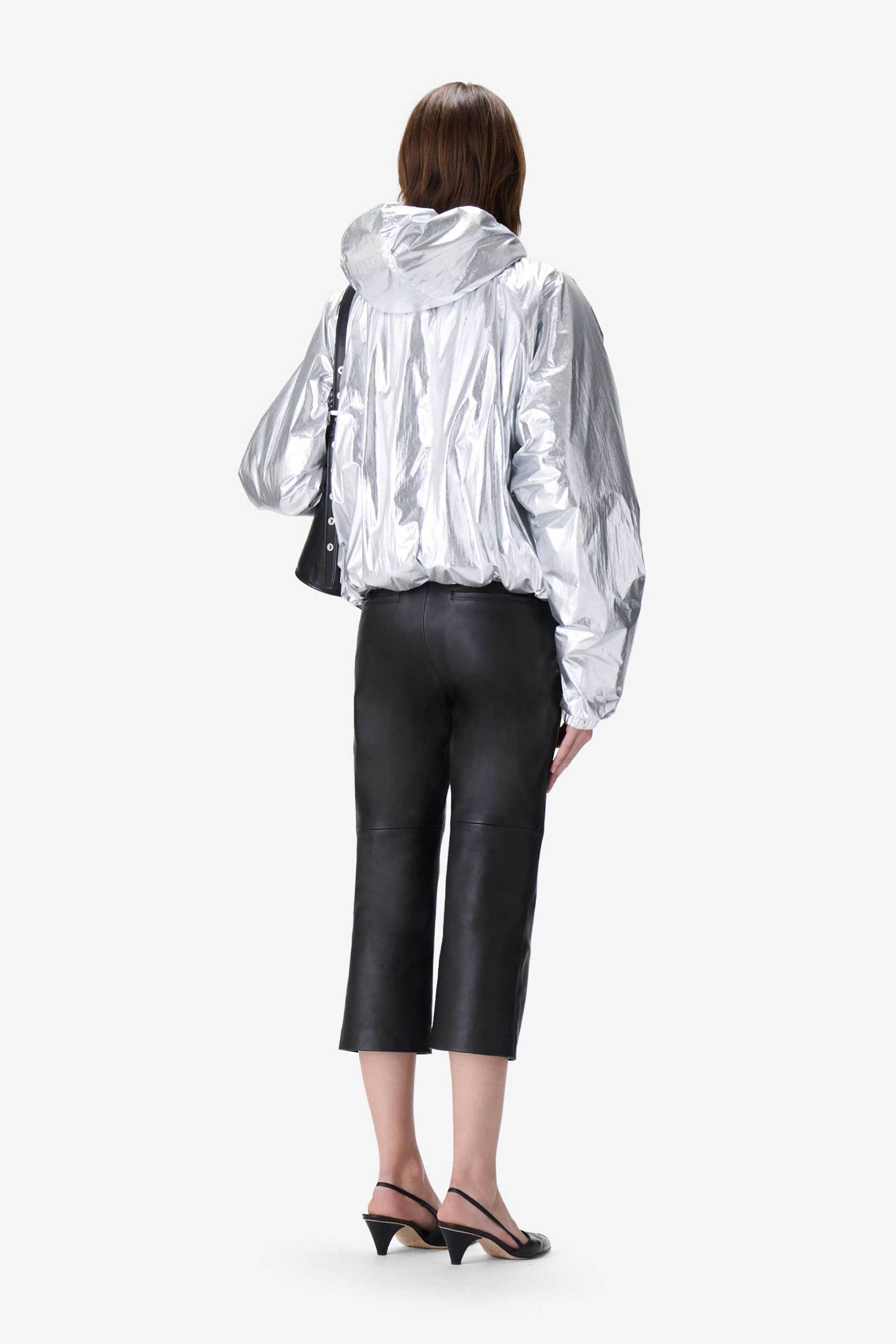 Iro γυναικείο jacket με κουκούλα αδιάβροχο "Gony" - WP137GONIE Ασημί φωτογραφία