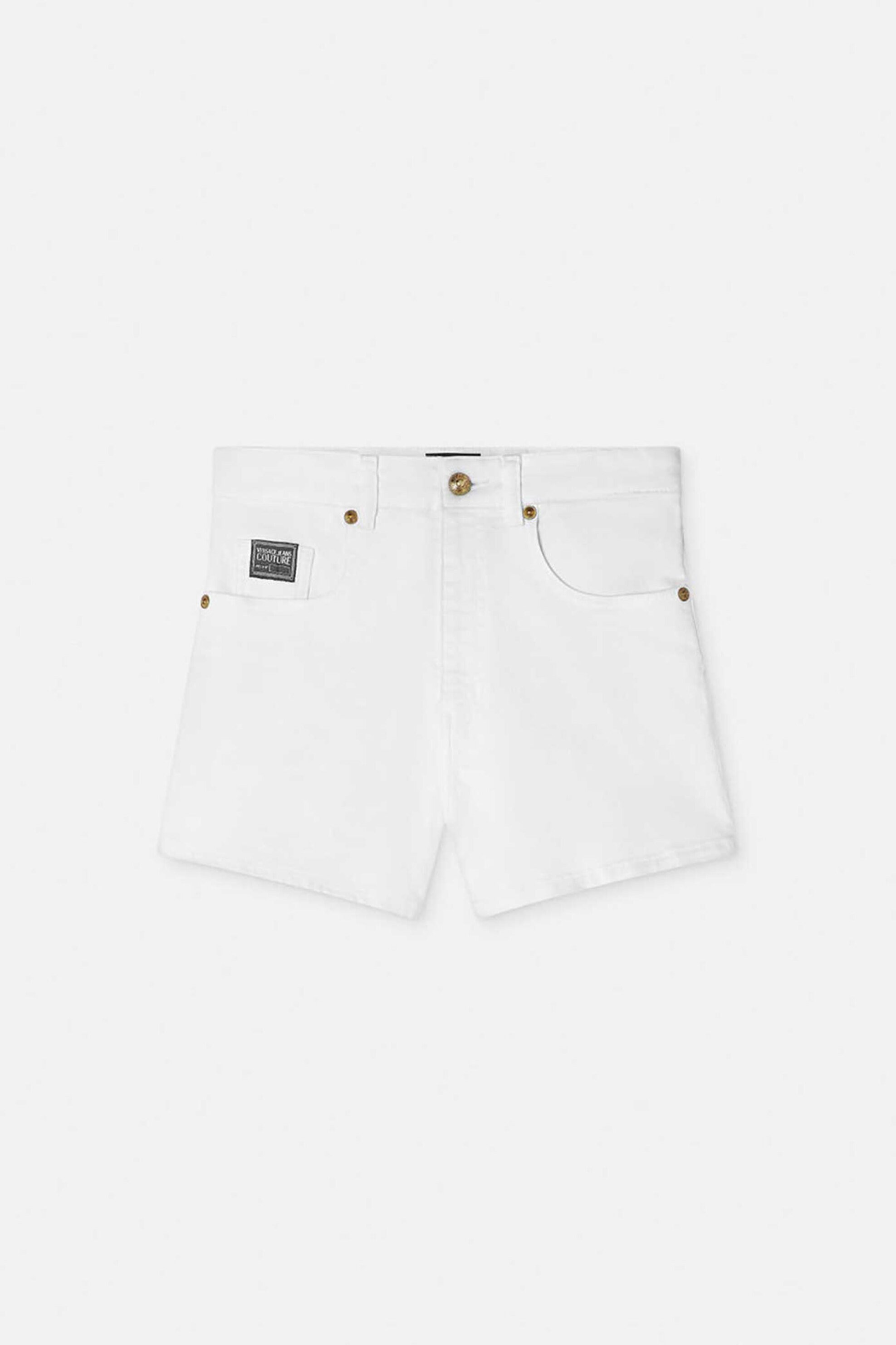  78Versace Jeans Couture γυναικείο denim σορτς - 78HAD514CEWR1 Λευκό 2025