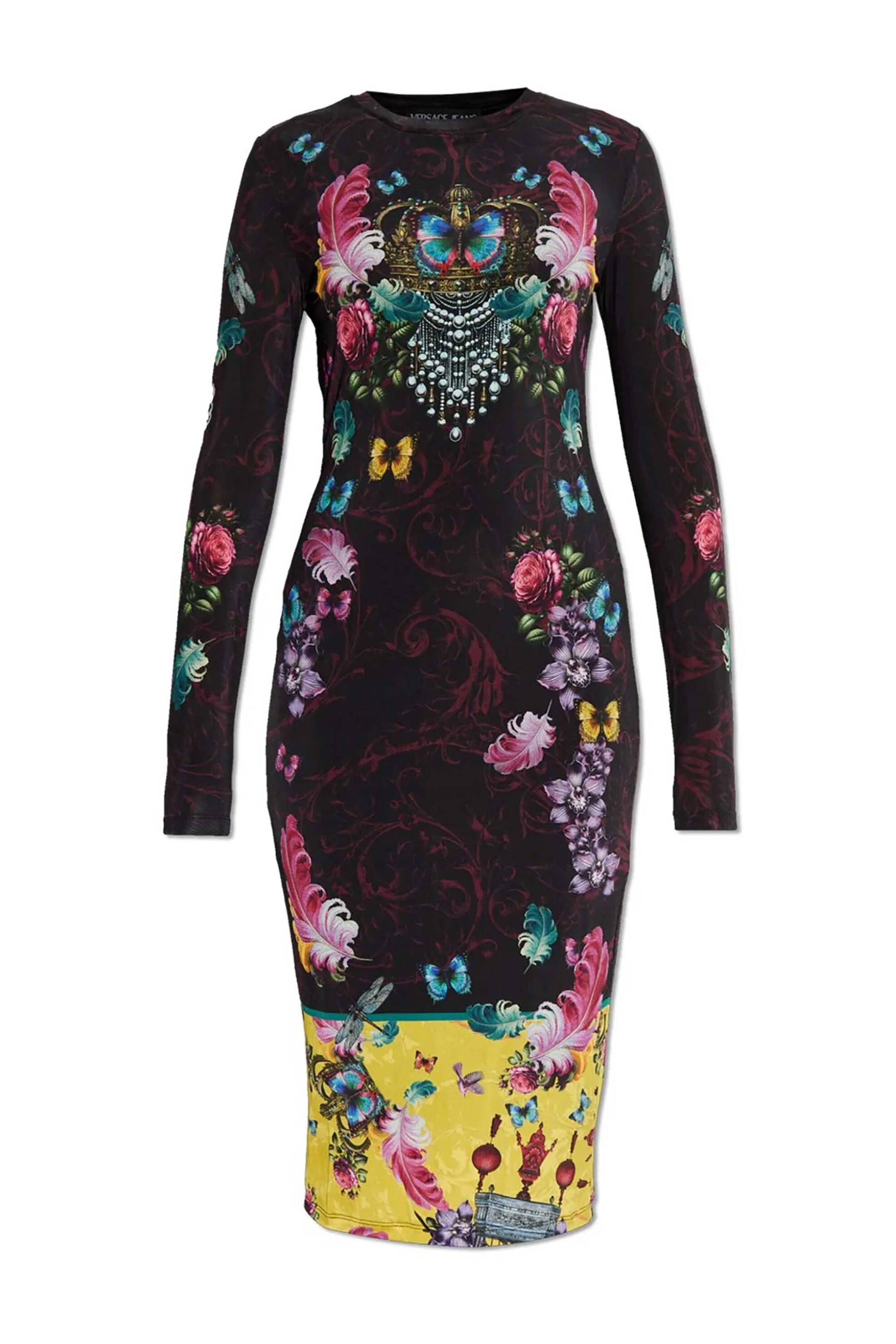 Γυναικεία φορέματα versace jeans couture σε μαυρο