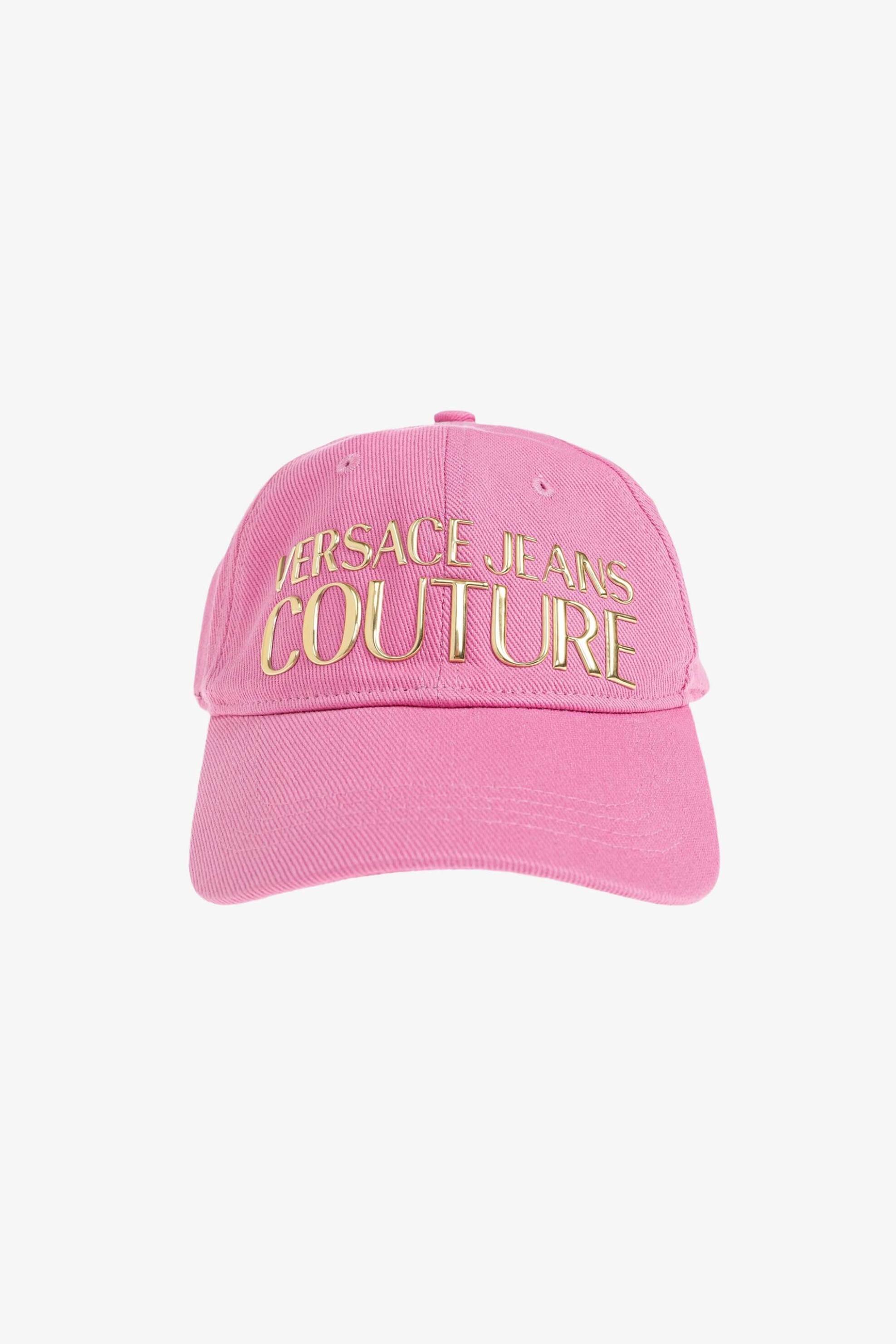 Versace Jeans Couture γυναικείο καπέλο jockey - 80HAZK32ZG207 Ροζ