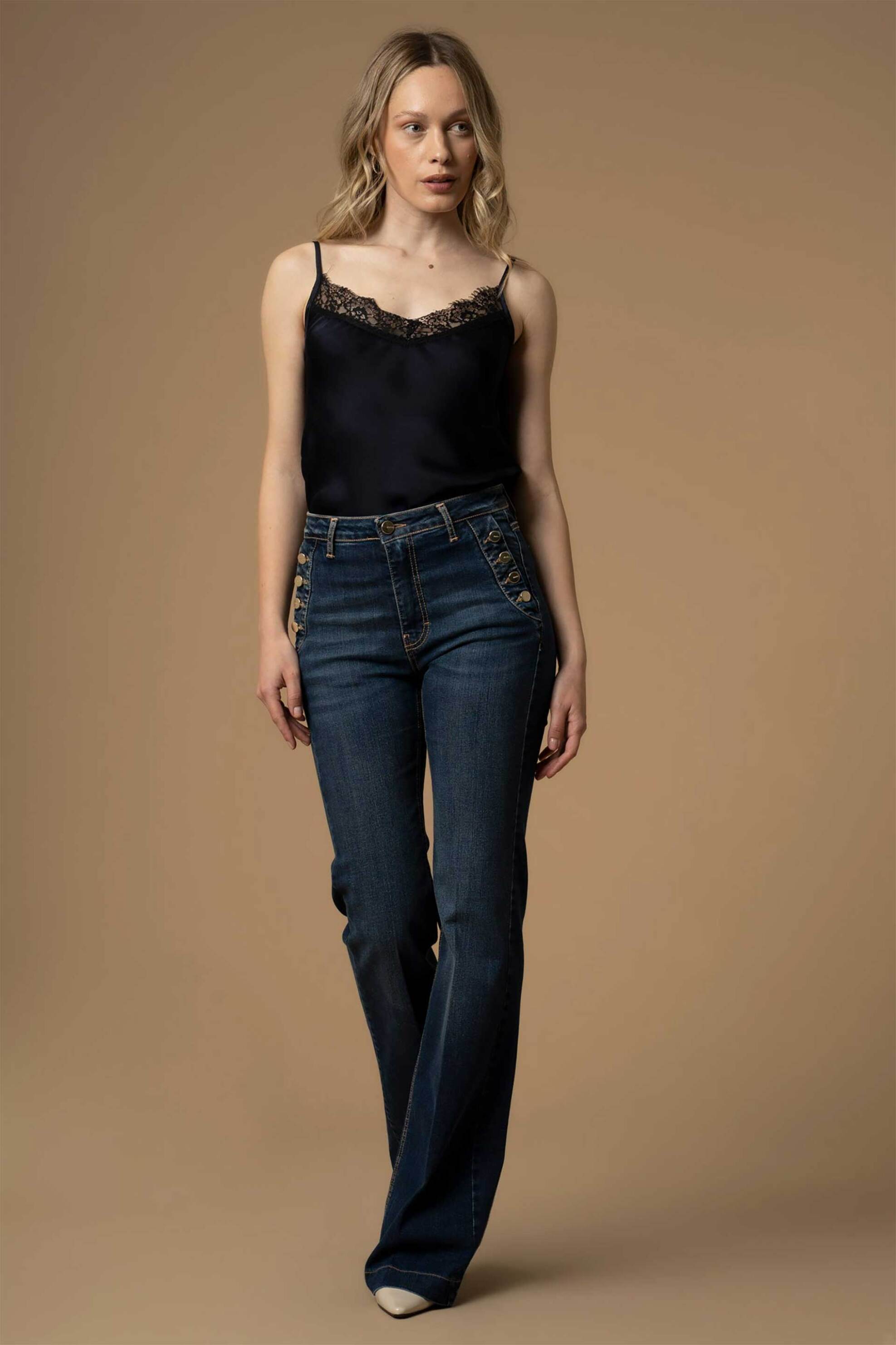 Kocca γυναικείο τζιν παντελόνι Flared Leg "Rooney"