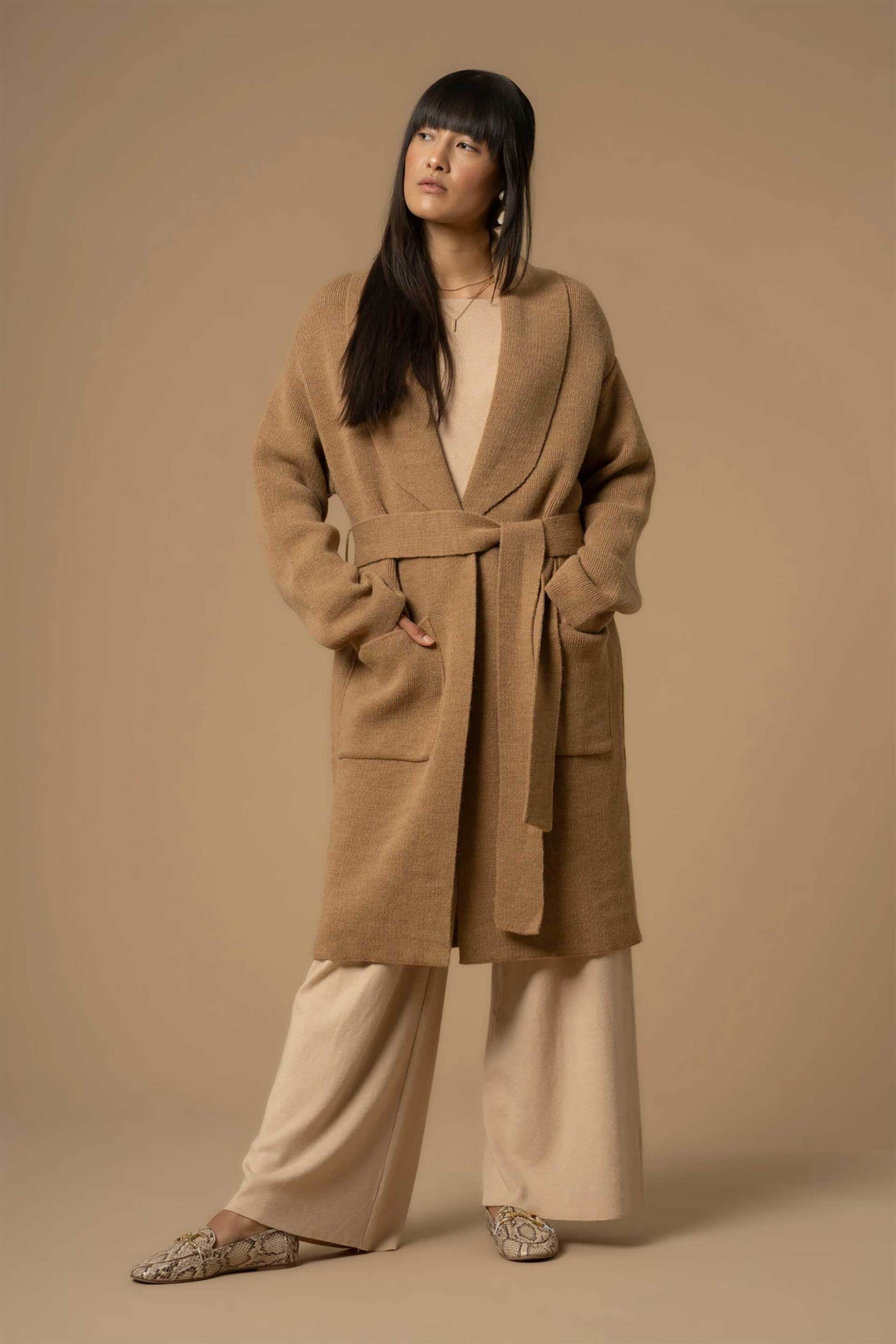 Kocca γυναικείο πλεκτό παλτό "Bosone"