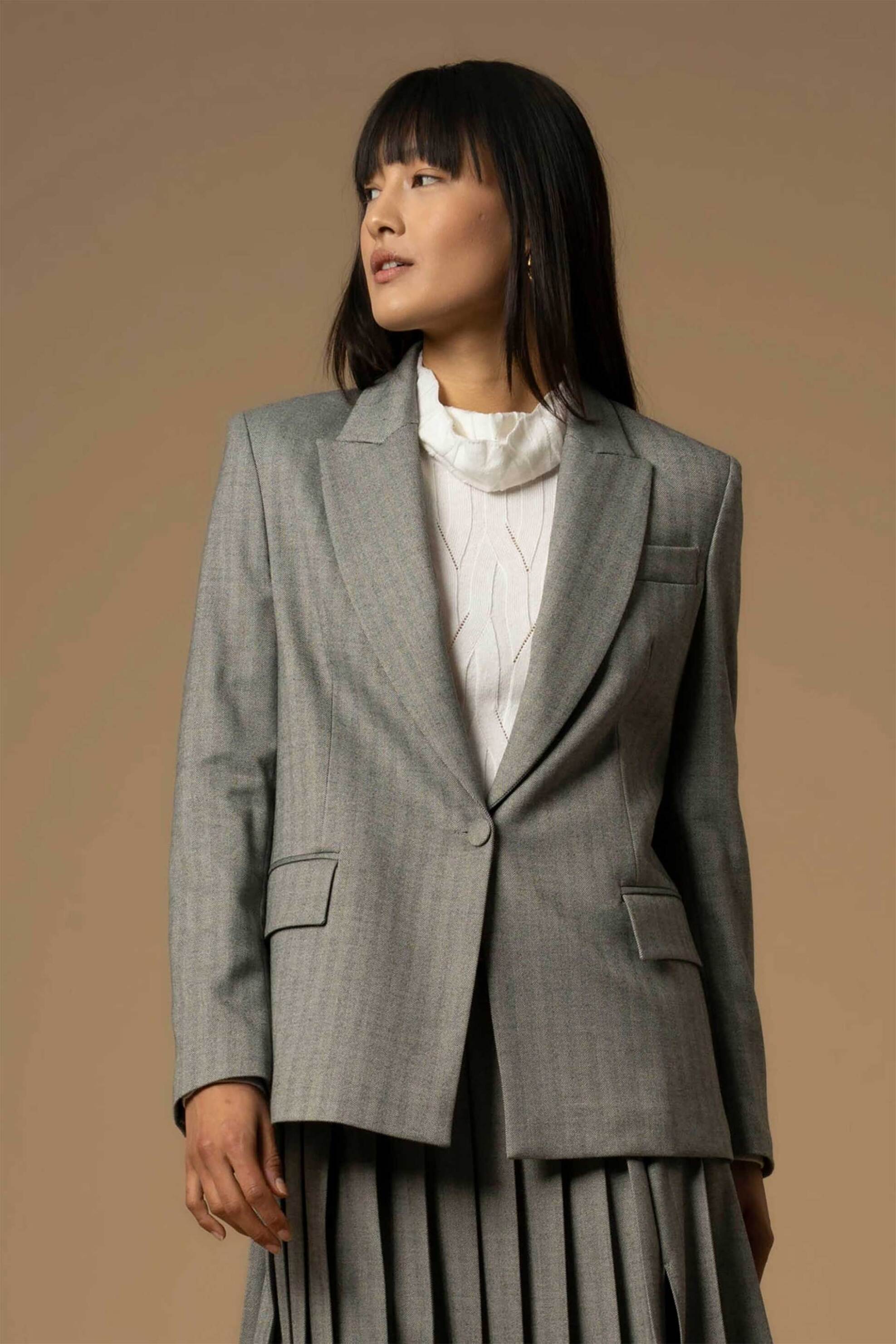 Kocca γυναικείο σακάκι με ριγέ σχέδιο "Gisberta"