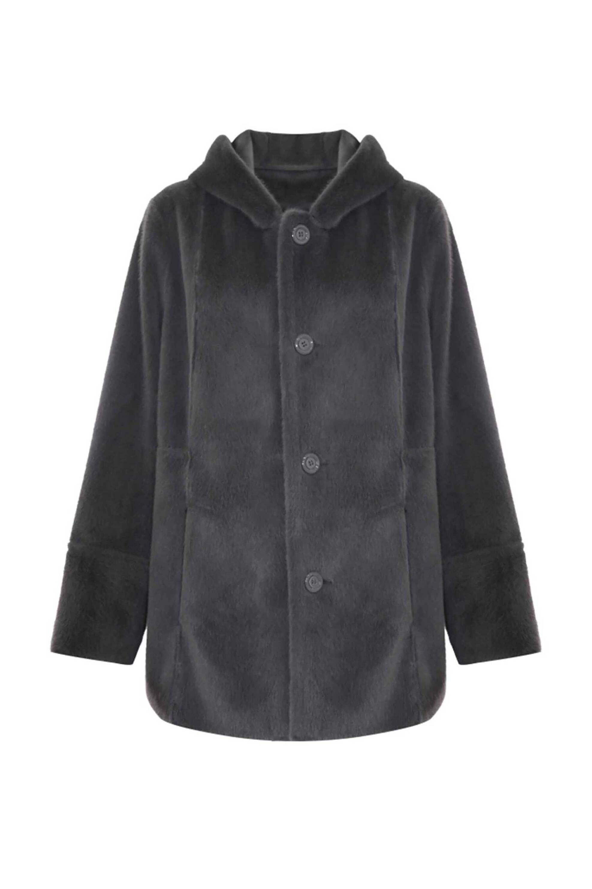 Kocca γυναικεία faux γούνα με κουκούλα "Melisande"