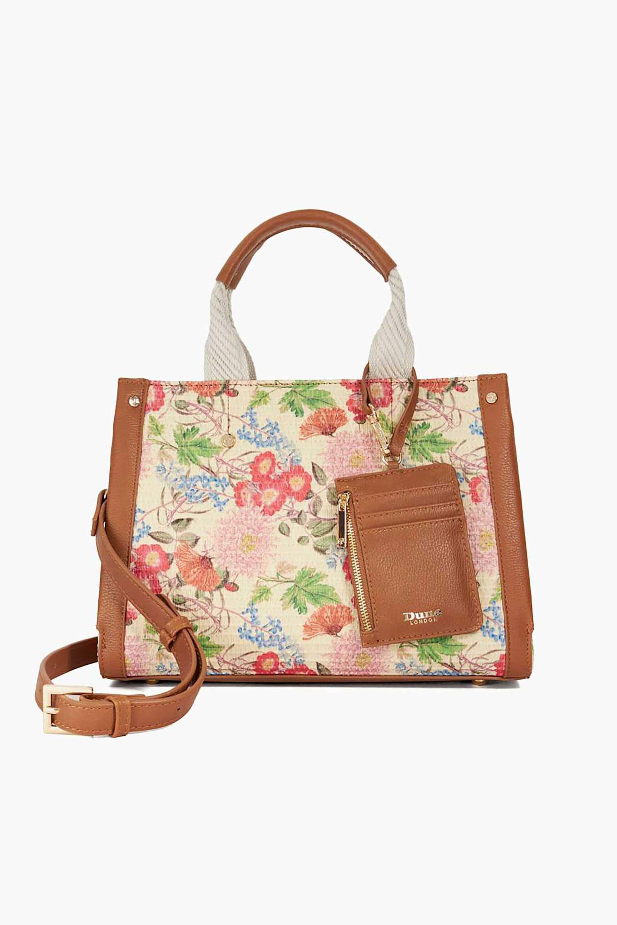 DUNE LONDON Dune London γυναικεία τσάντα χειρός με floral print "Dinkydialect" - 0022500110019901 Ταμπά