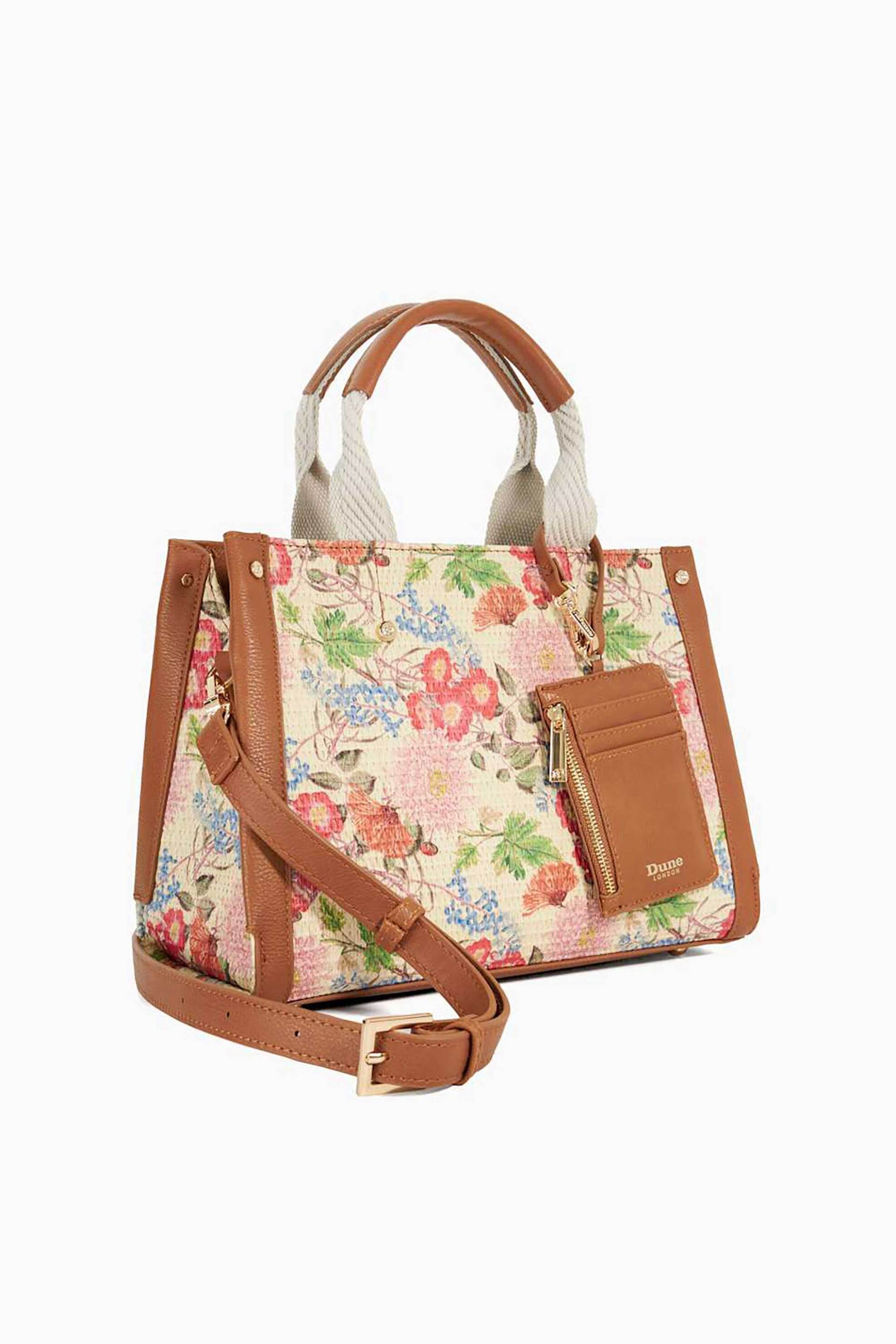 Dune London γυναικεία τσάντα χειρός με floral print "Dinkydialect" - 0022500110019901 Ταμπά φωτογραφία
