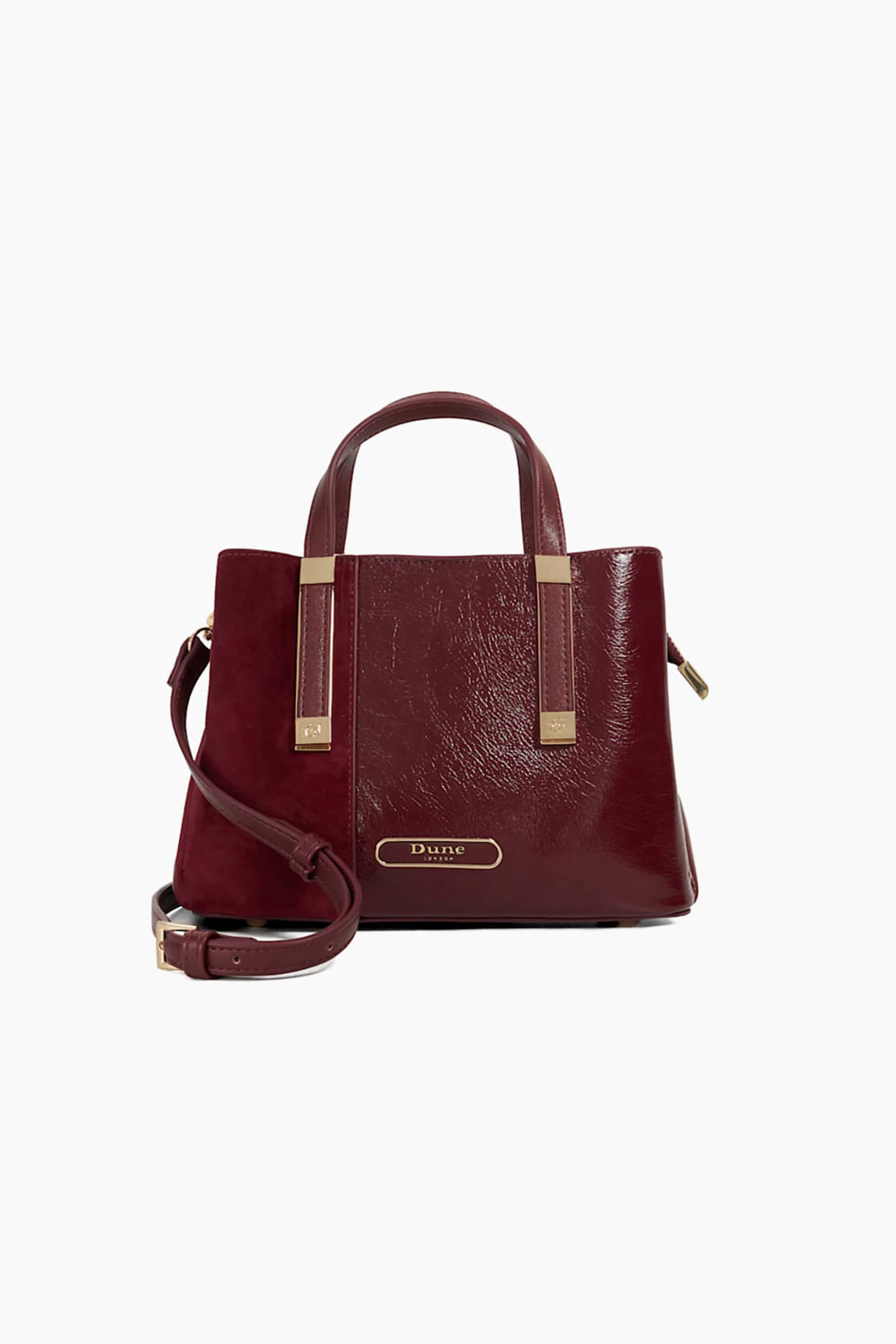 Dune London γυναικεία τσάντα χειρός "Dinkydeliberate" - 0024500110049 Μπορντό