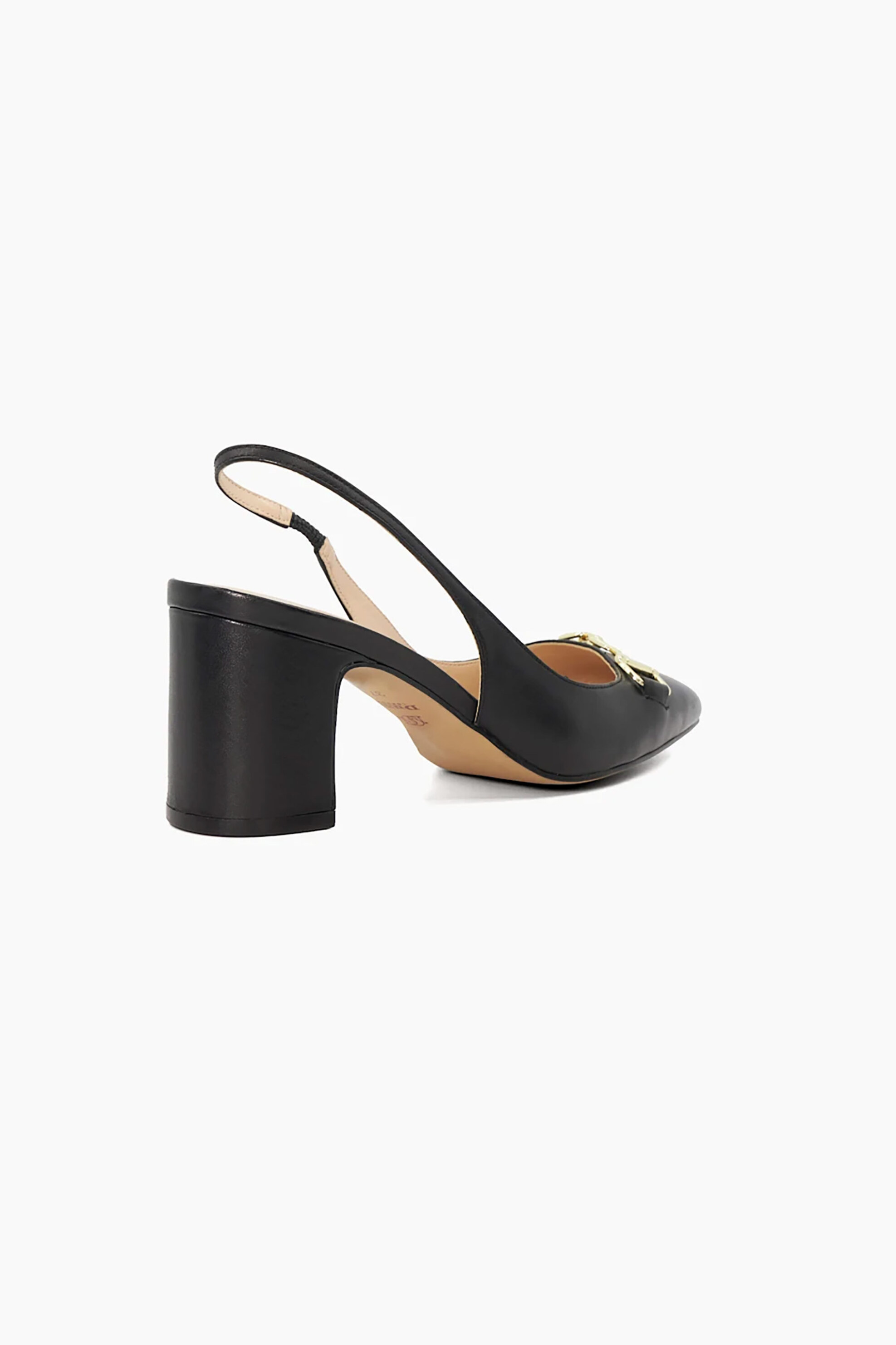 Dune London γυναικεία δερμάτινα slingbacks "Detailed" - 0095504510024484 Μαύρο φωτογραφία
