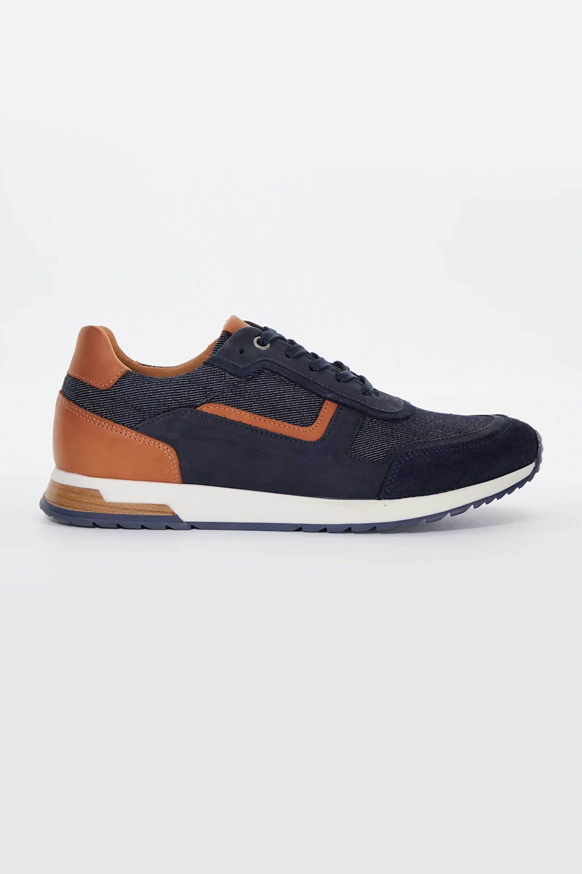 DUNE LONDON Dune London ανδρικά sneakers "Toll" - 0460507490002177 Σκούρο Μπλε