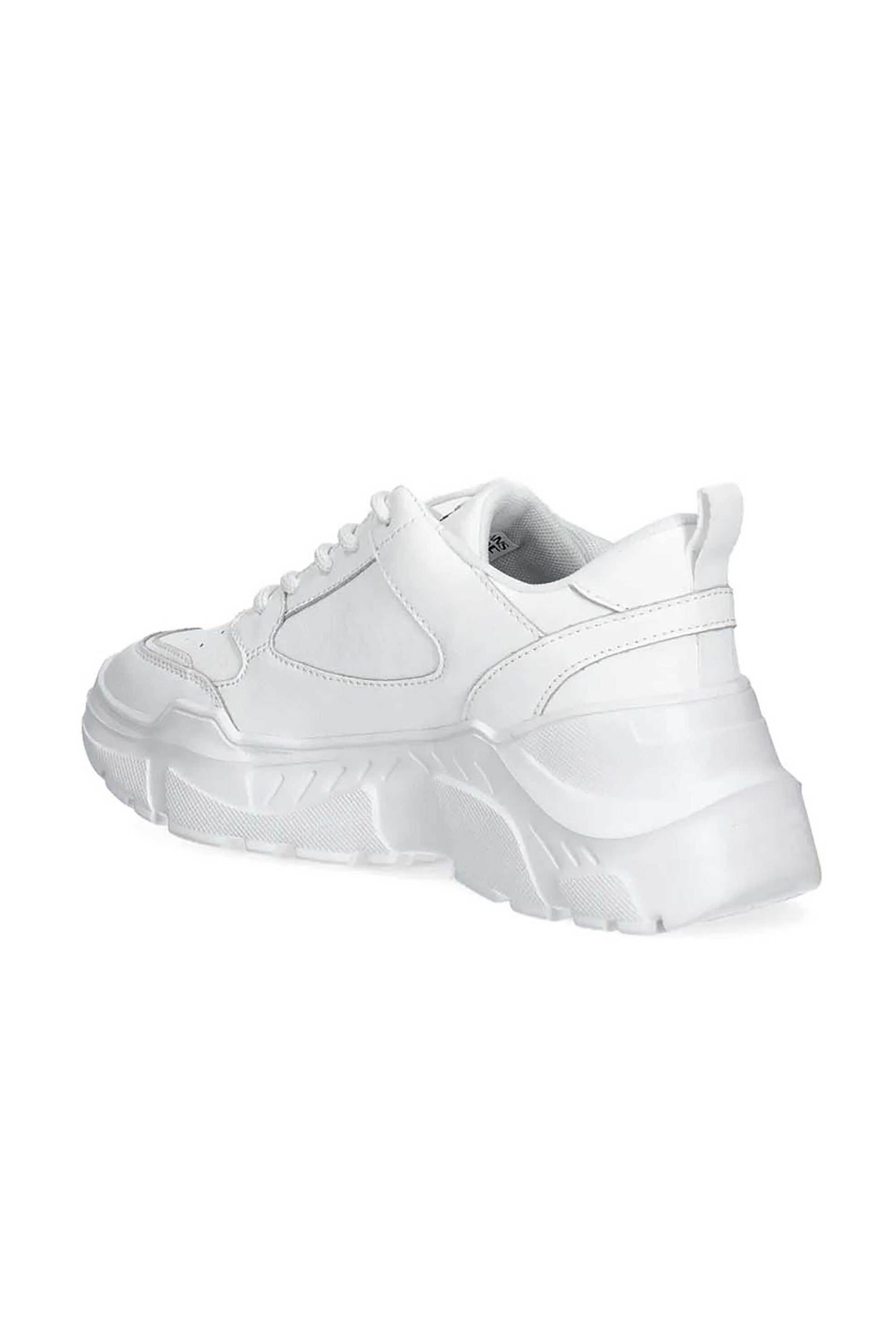 VERSACE JEANS COUTURE Versace Jeans Couture γυναικεία δερμάτινα sneakers "Speedtrack" - 78VA3SC2ZPB03 Λευκό - 3