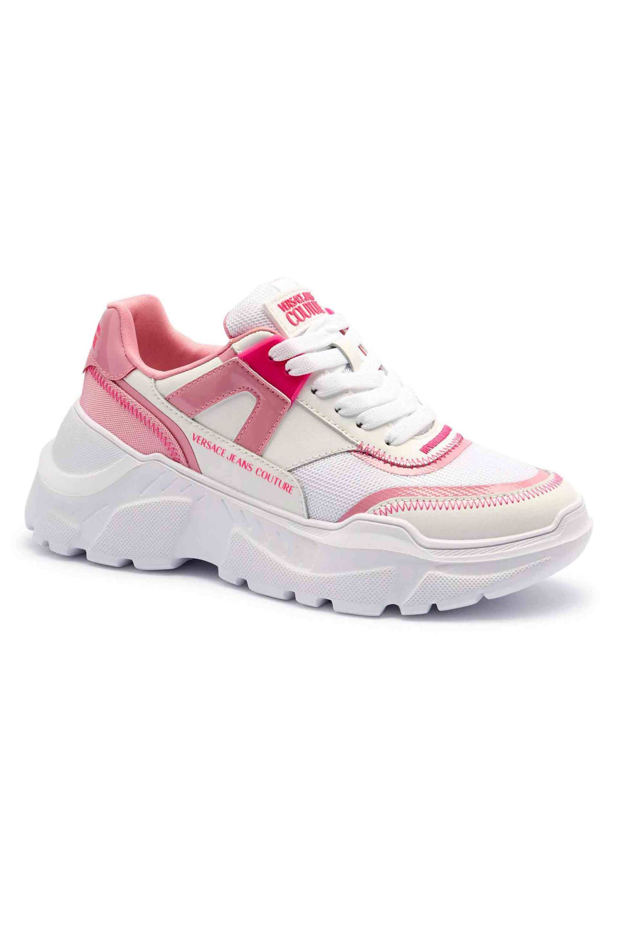 VERSACE JEANS COUTURE Versace Jeans Couture γυναικεία sneakers "Speedtrack" - 78VA3SC4ZPB05 Λευκό