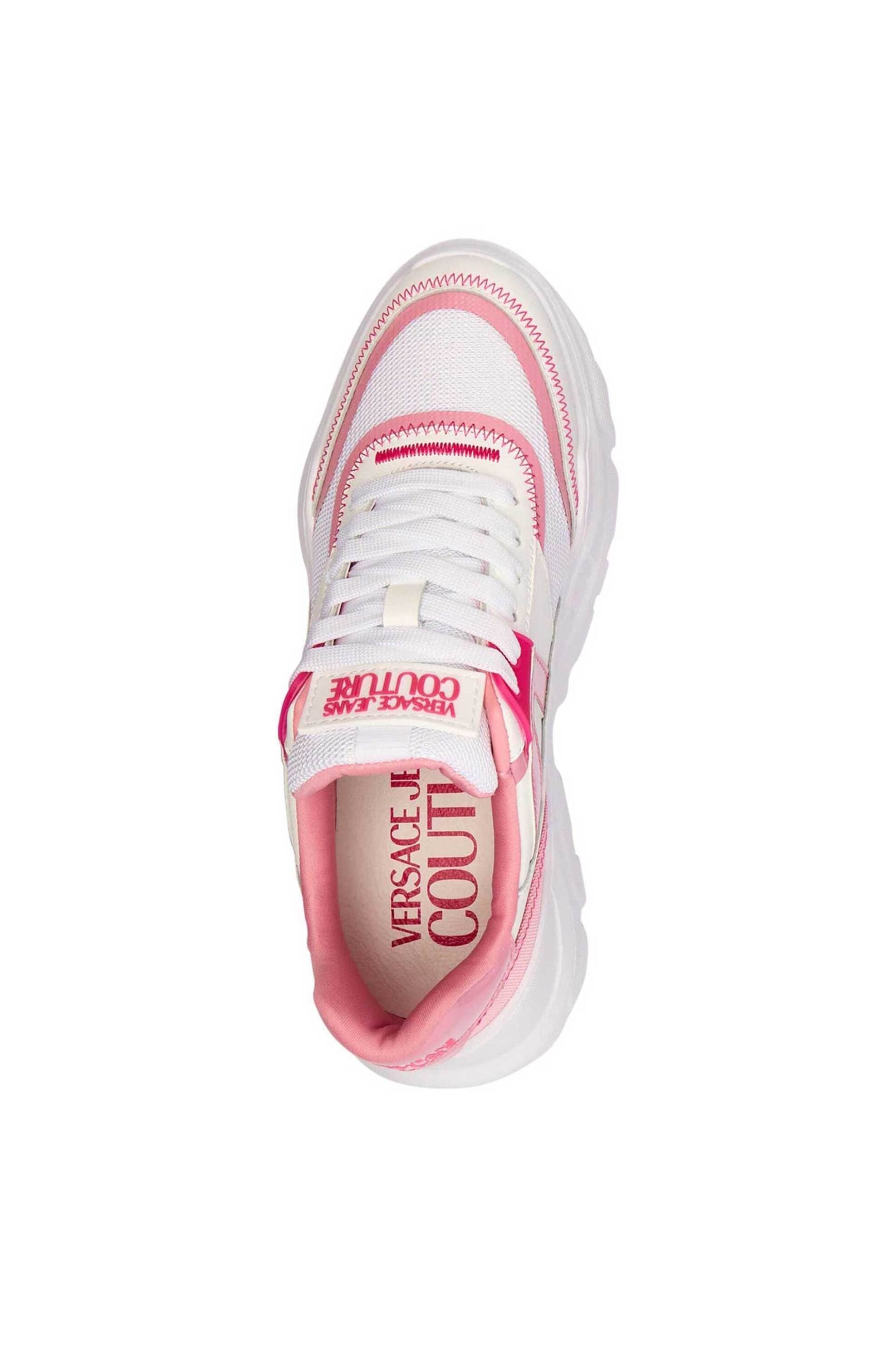 VERSACE JEANS COUTURE Versace Jeans Couture γυναικεία sneakers "Speedtrack" - 78VA3SC4ZPB05 Λευκό - 3