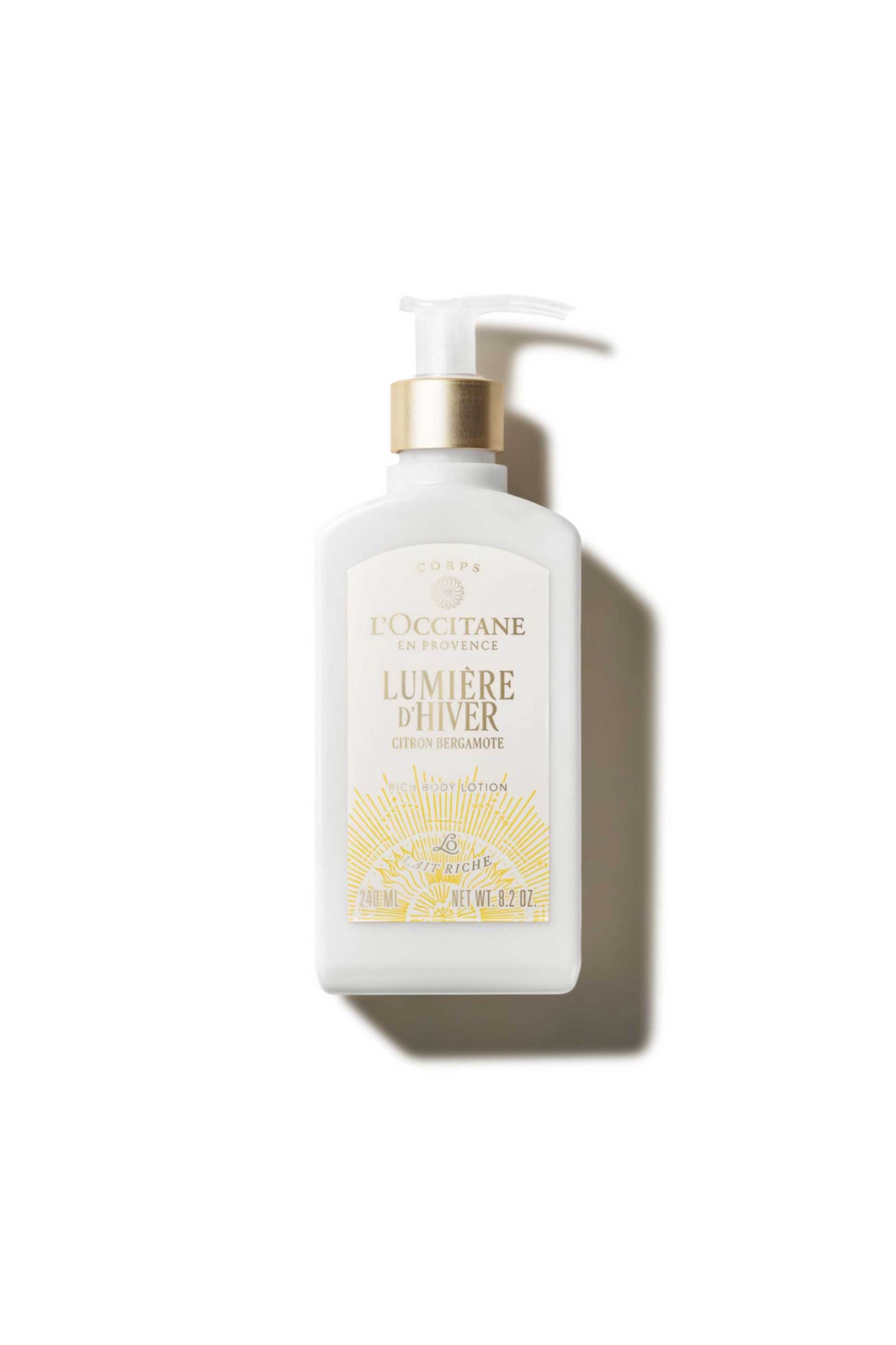 L'Occitane Lumière D'Hiver Rich Body Lotion 240 ml