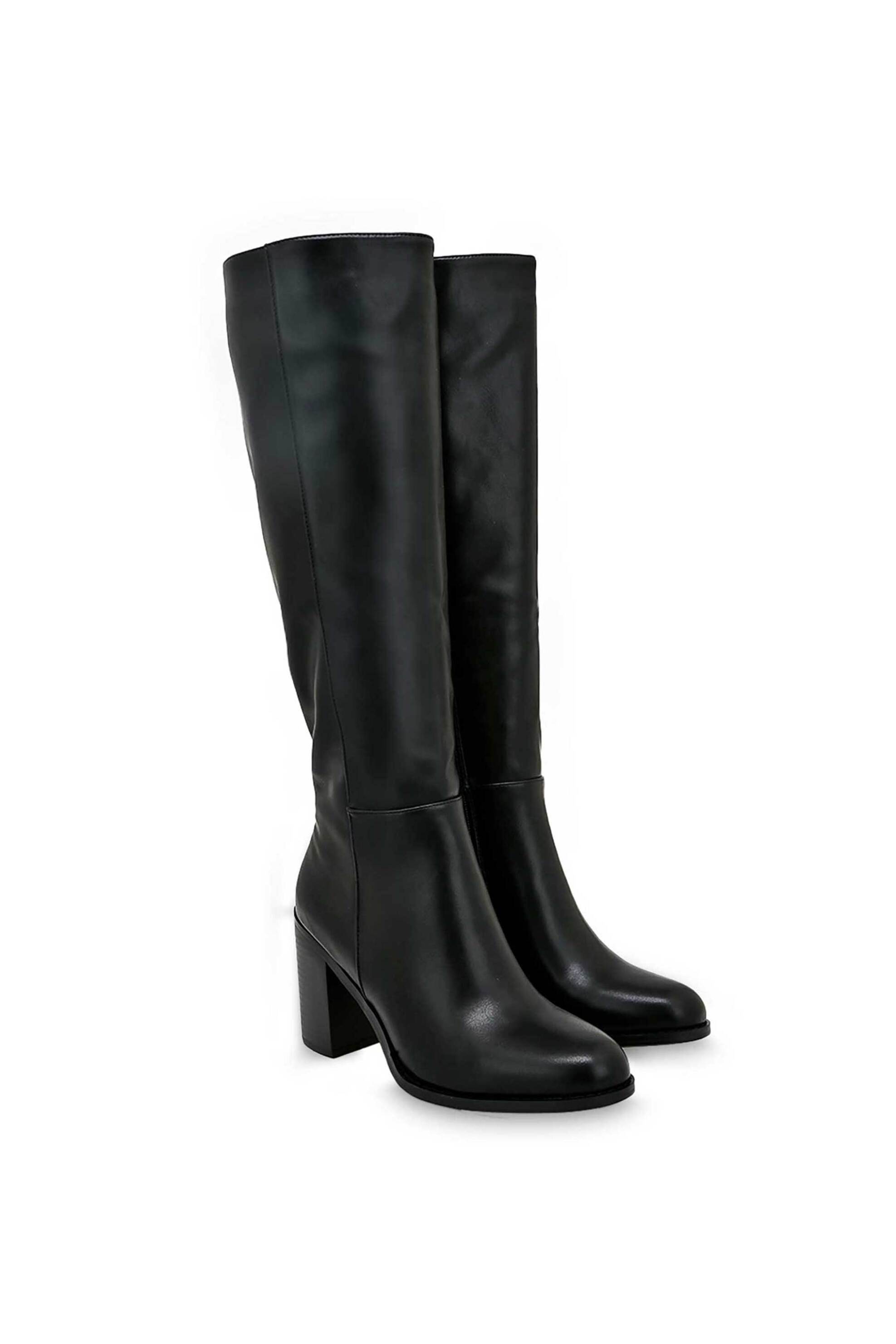 Exe γυναικείες μπότες με ψηλό χοντρό τακούνι - V227E3234001 Μαύρο φωτογραφία