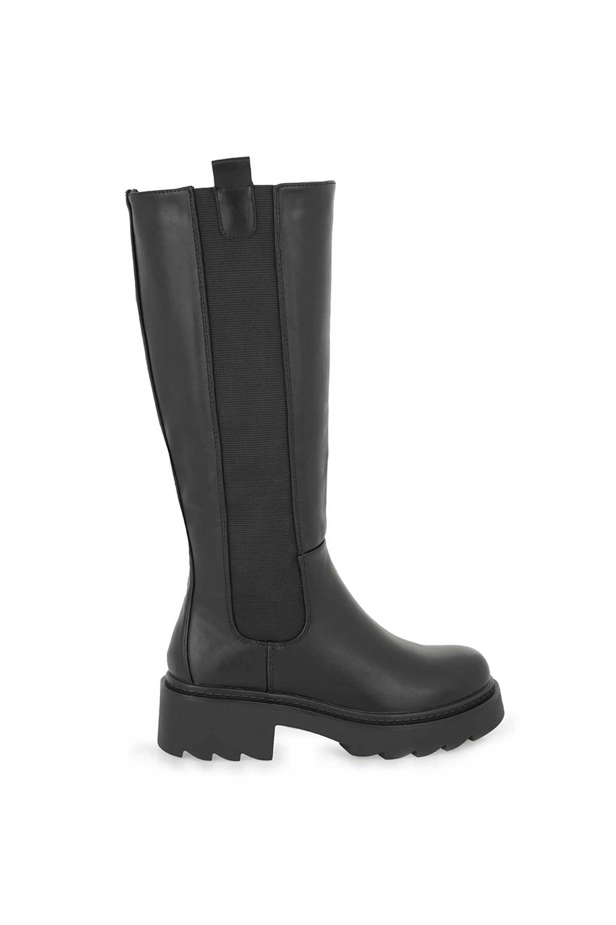 EXE Exe γυναικείες μπότες chelsea μονόχρωμες - V219R0133001 Μαύρο