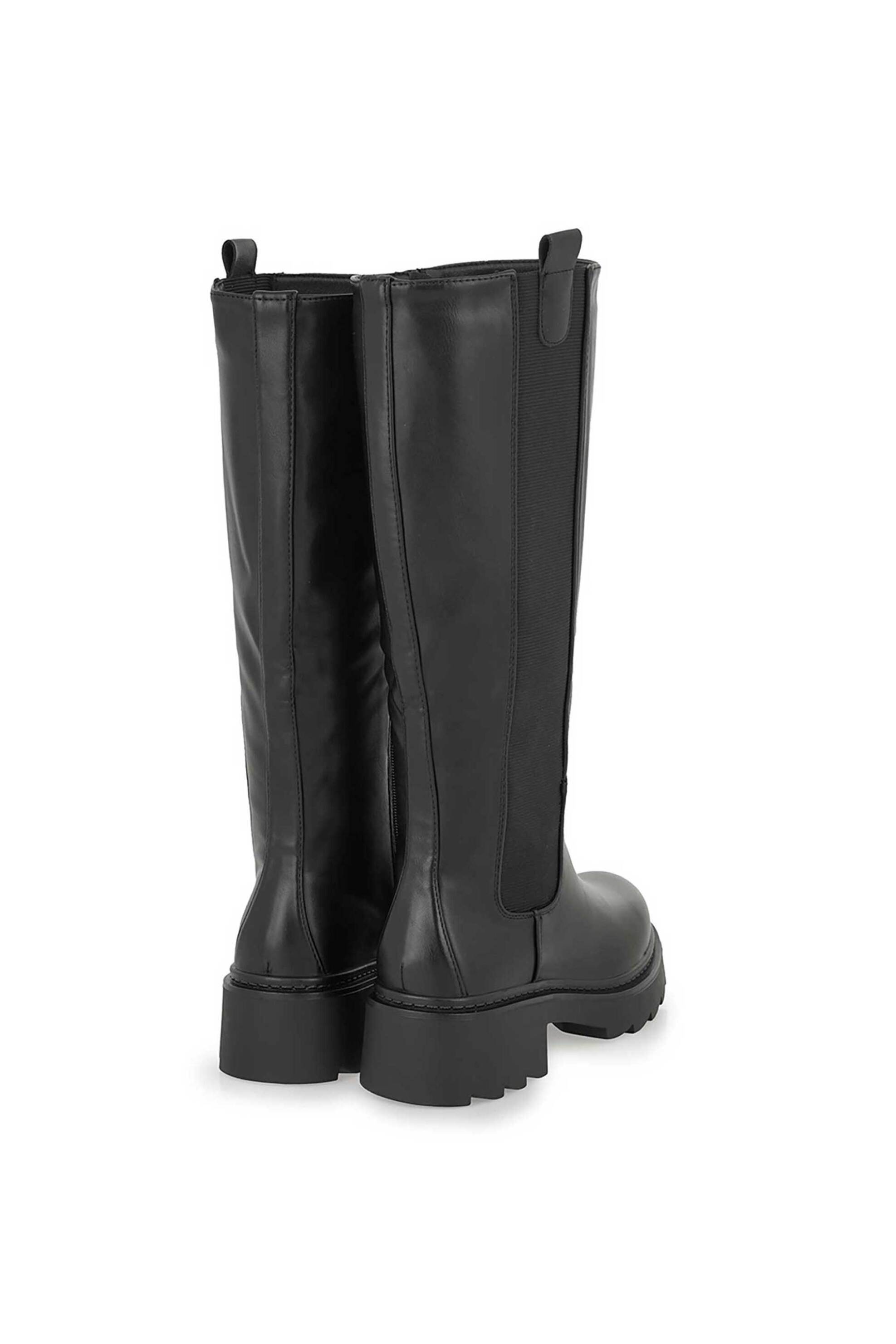 Exe γυναικείες μπότες chelsea μονόχρωμες - V219R0133001 Μαύρο φωτογραφία