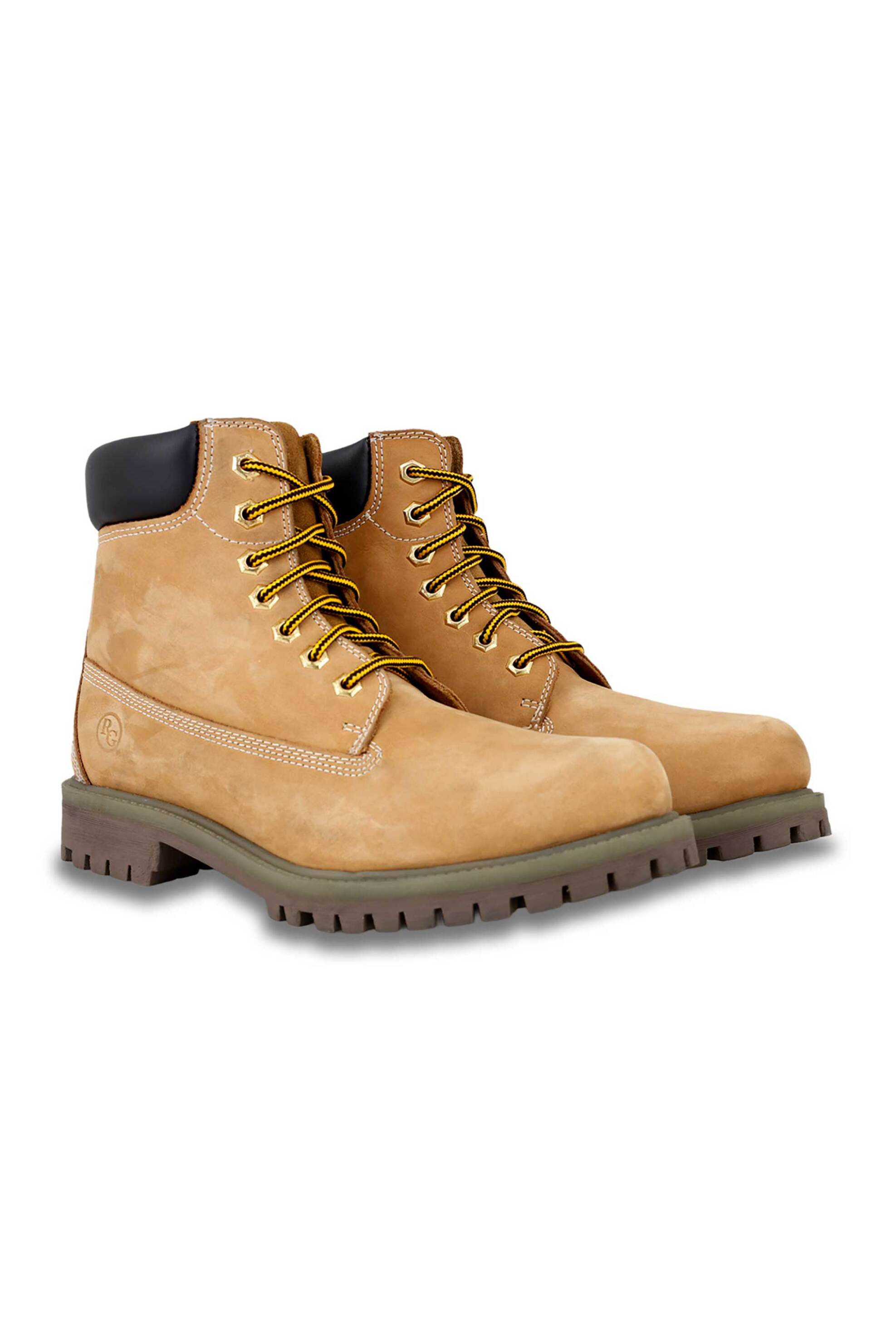 Renato Garini ανδρικά αρβυλάκια με κορδόνια - V521R509295L Κίτρινο φωτογραφία