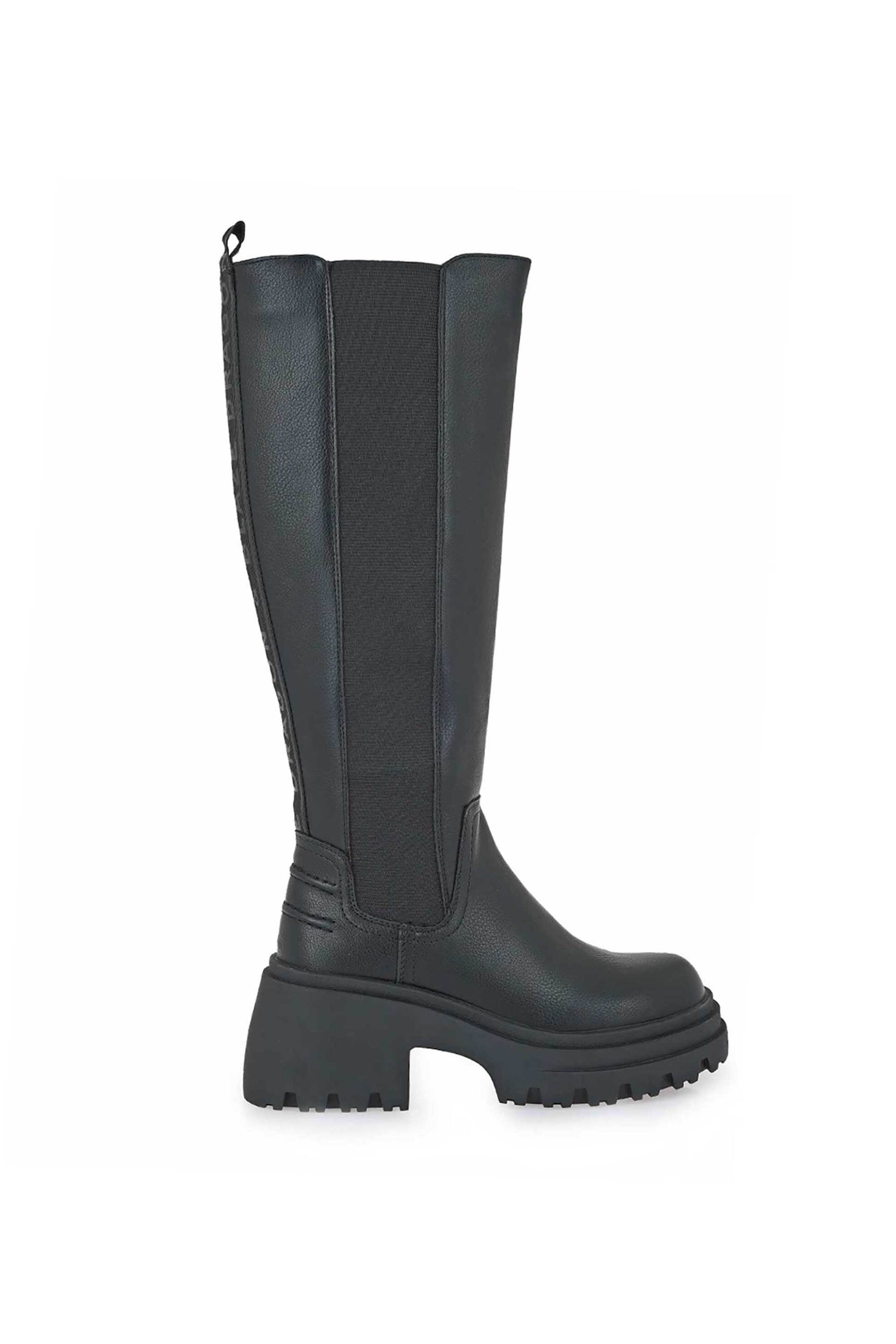 TSAKIRIS MALLAS Tsakiris Mallas γυναικείες μπότες chelsea με chunky σόλα "Dragon & Blaze" - V203R2534001 Μαύρο