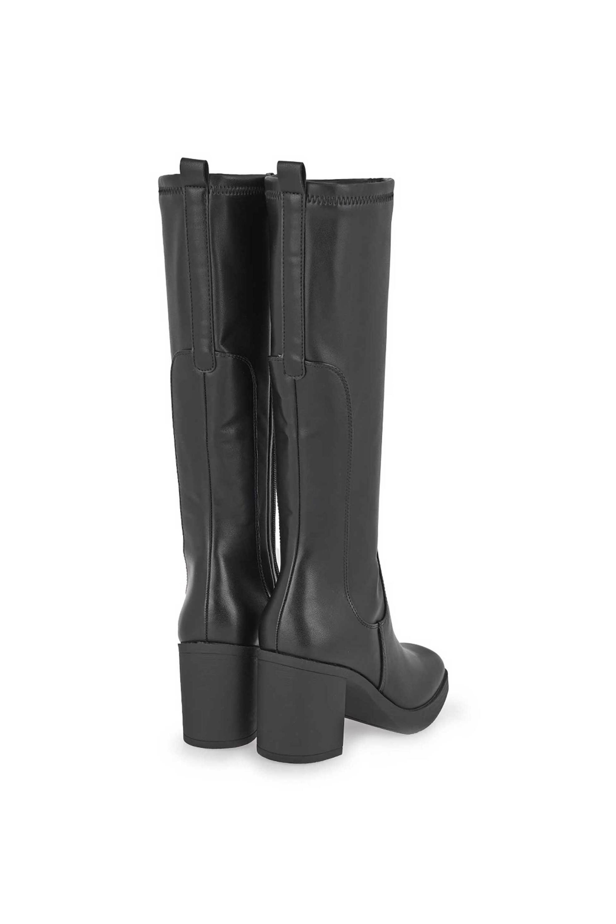 Exe γυναικείες μπότες με ψηλό τακούνι - V234Y5154001 Μαύρο φωτογραφία