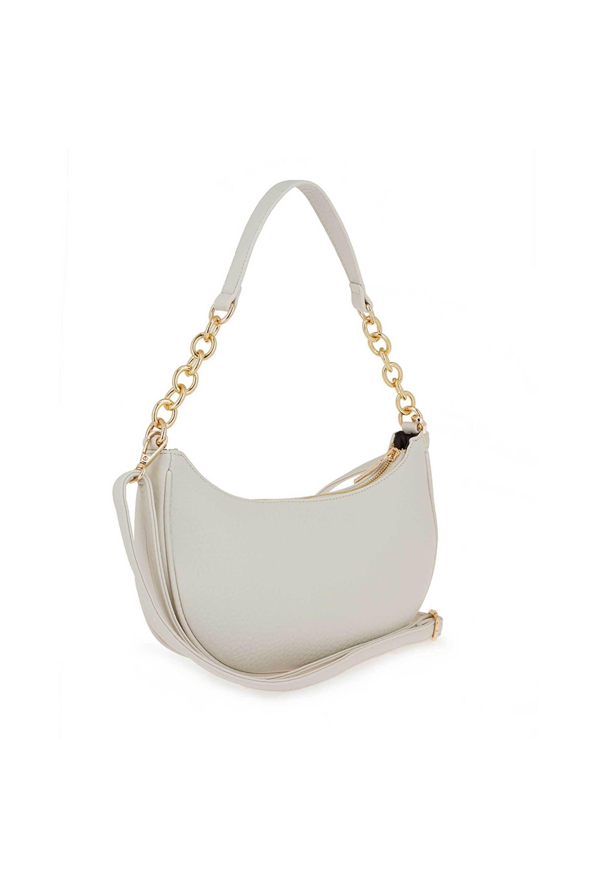 Pierre Cardin Γυναικεία Τσάντα Ώμου Μονόχρωμη - W69603219411 Υπόλευκο