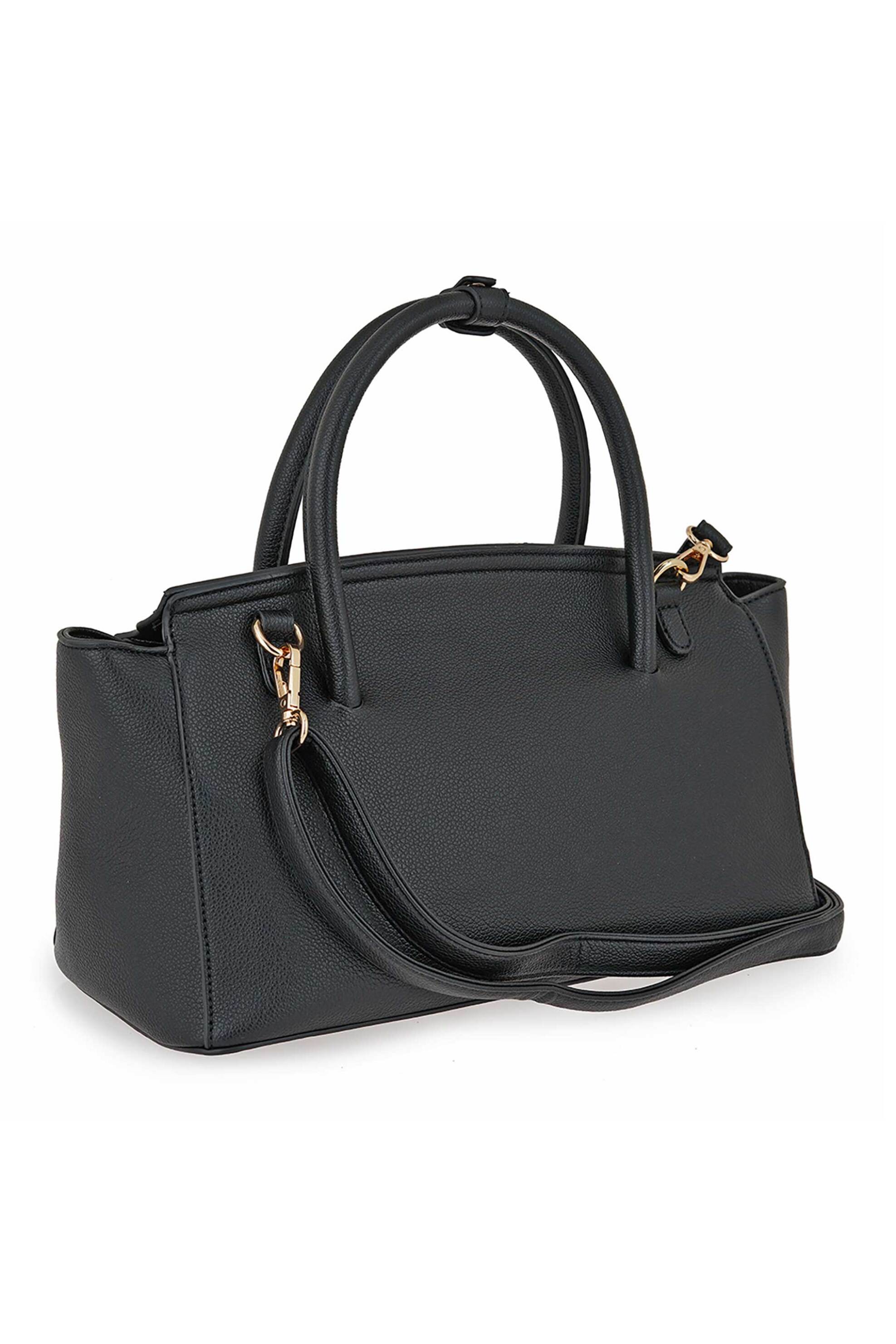 Pierre Cardin Γυναικεία Τσάντα Χειρός Μονόχρωμη - W69607119001 Μαύρο