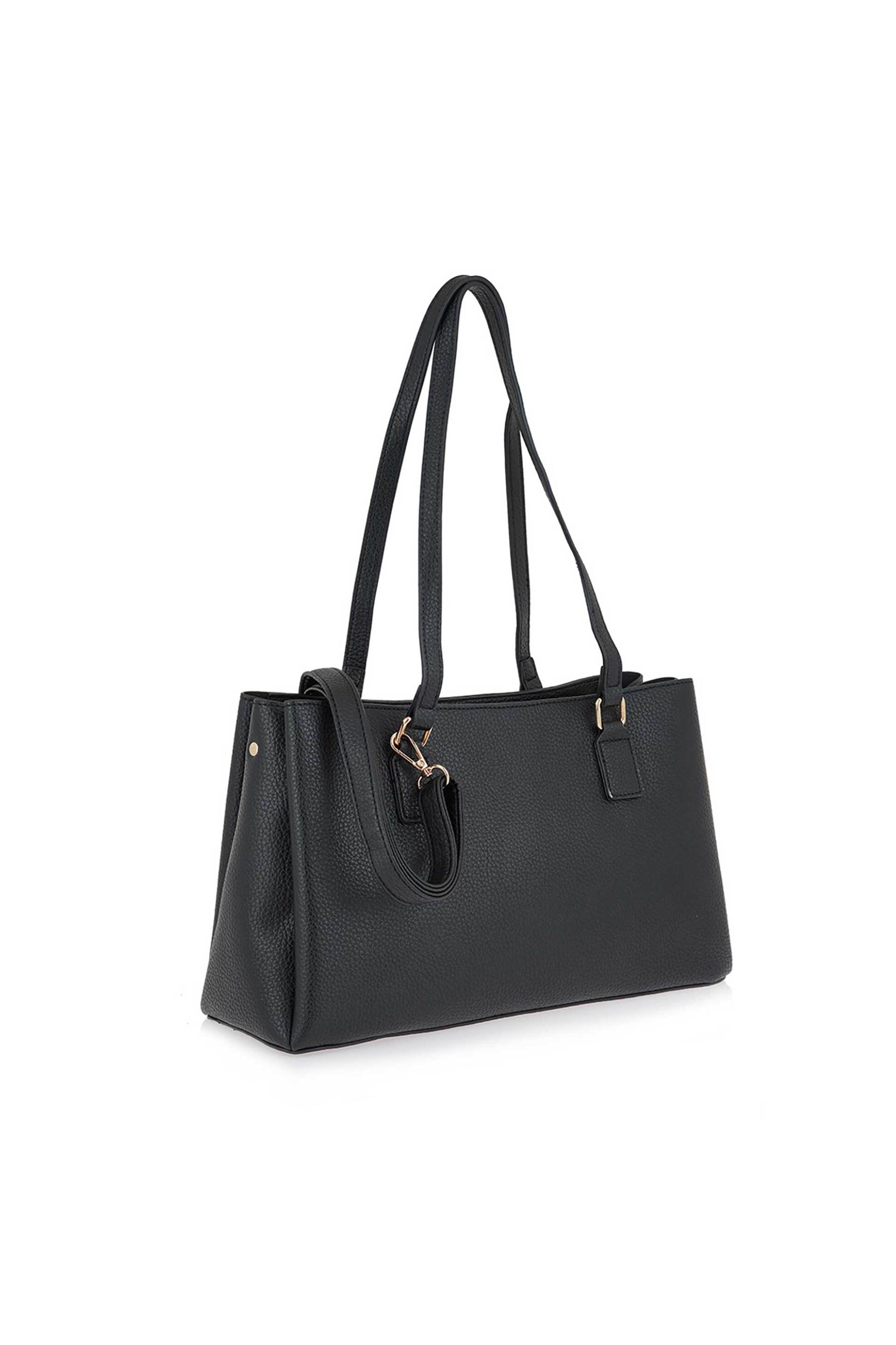 Pierre Cardin Γυναικεία Τσάντα Ώμου Μονόχρωμη - W69608789001 Μαύρο