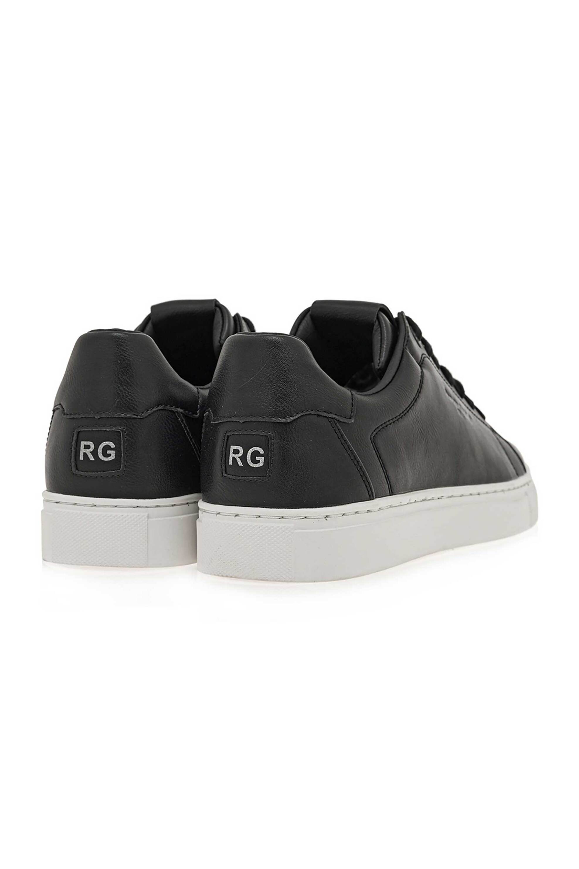 Renato Garini Ανδρικά Sneakers με Ανάγλυφο Λογότυπο - W57001081105 Μαύρο