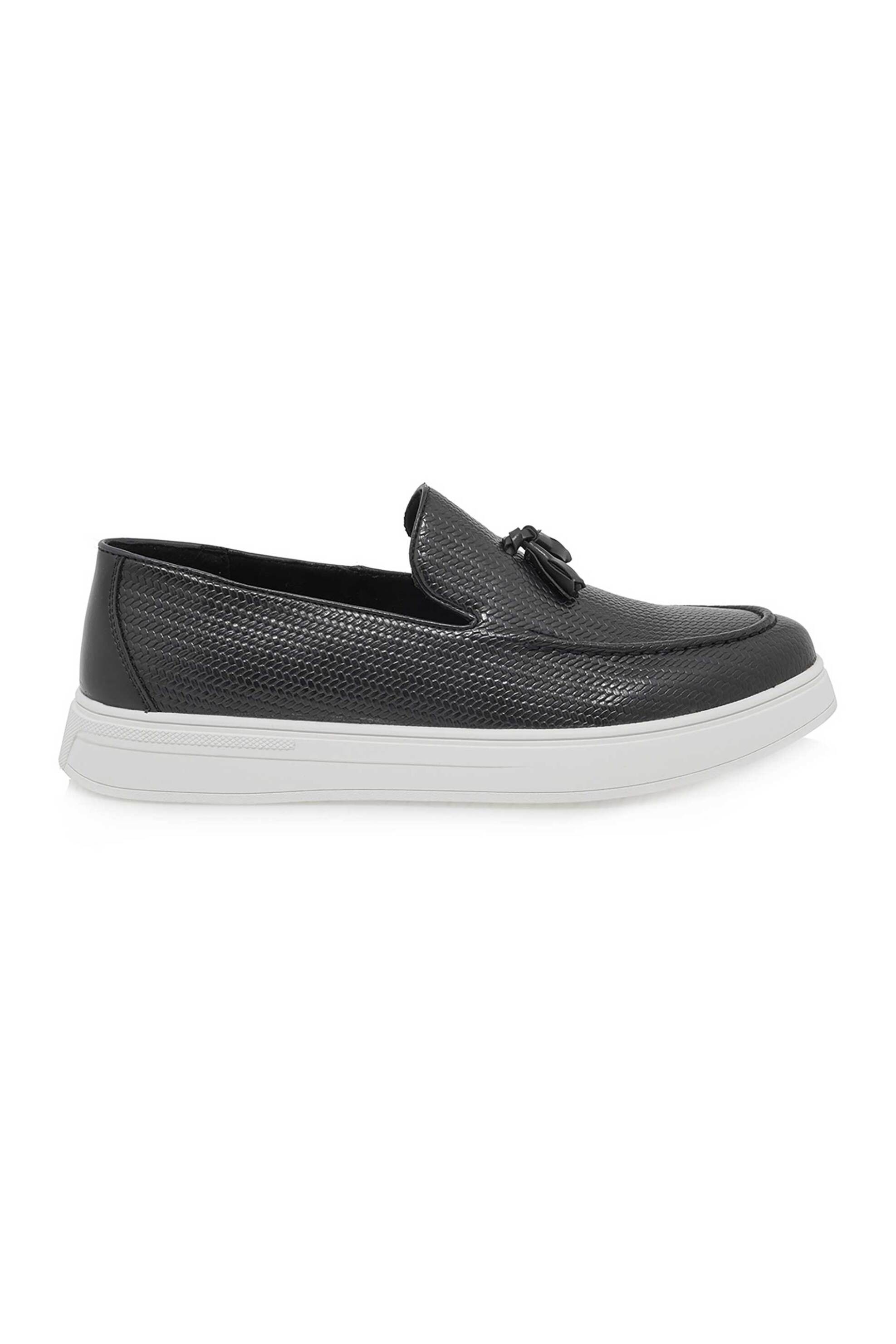 Giovanni Morelli ανδρικά loafers μονόχρωμα - W531E1112587 Σκούρο Μπλε