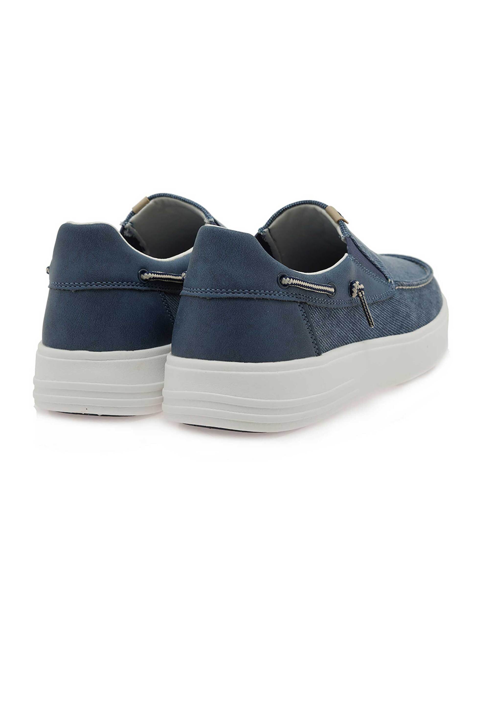 Renato Garini Ανδρικά Loafers Μονόχρωμα - W589S0222051 Σκούρο Μπλε