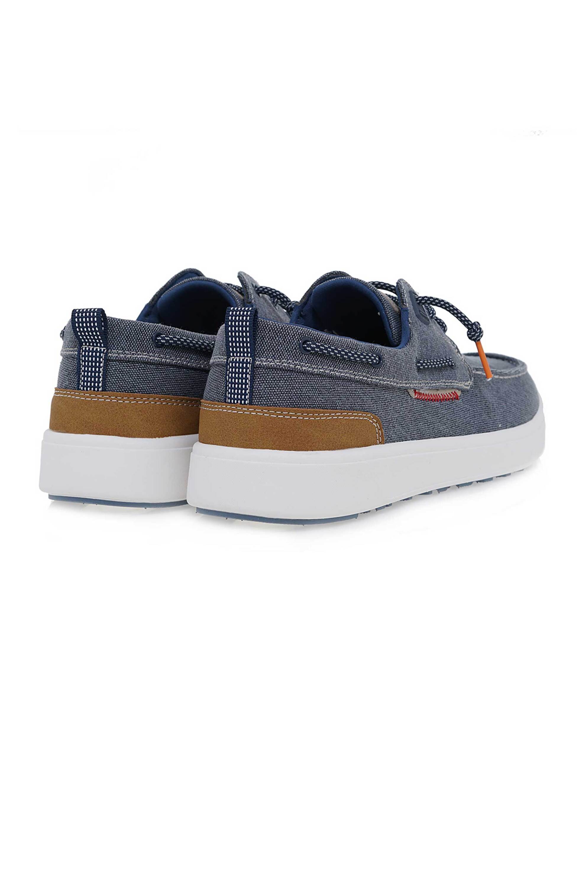Renato Garini Ανδρικά Loafers Μονόχρωμα - W589S07711C7 Σκούρο Μπλε
