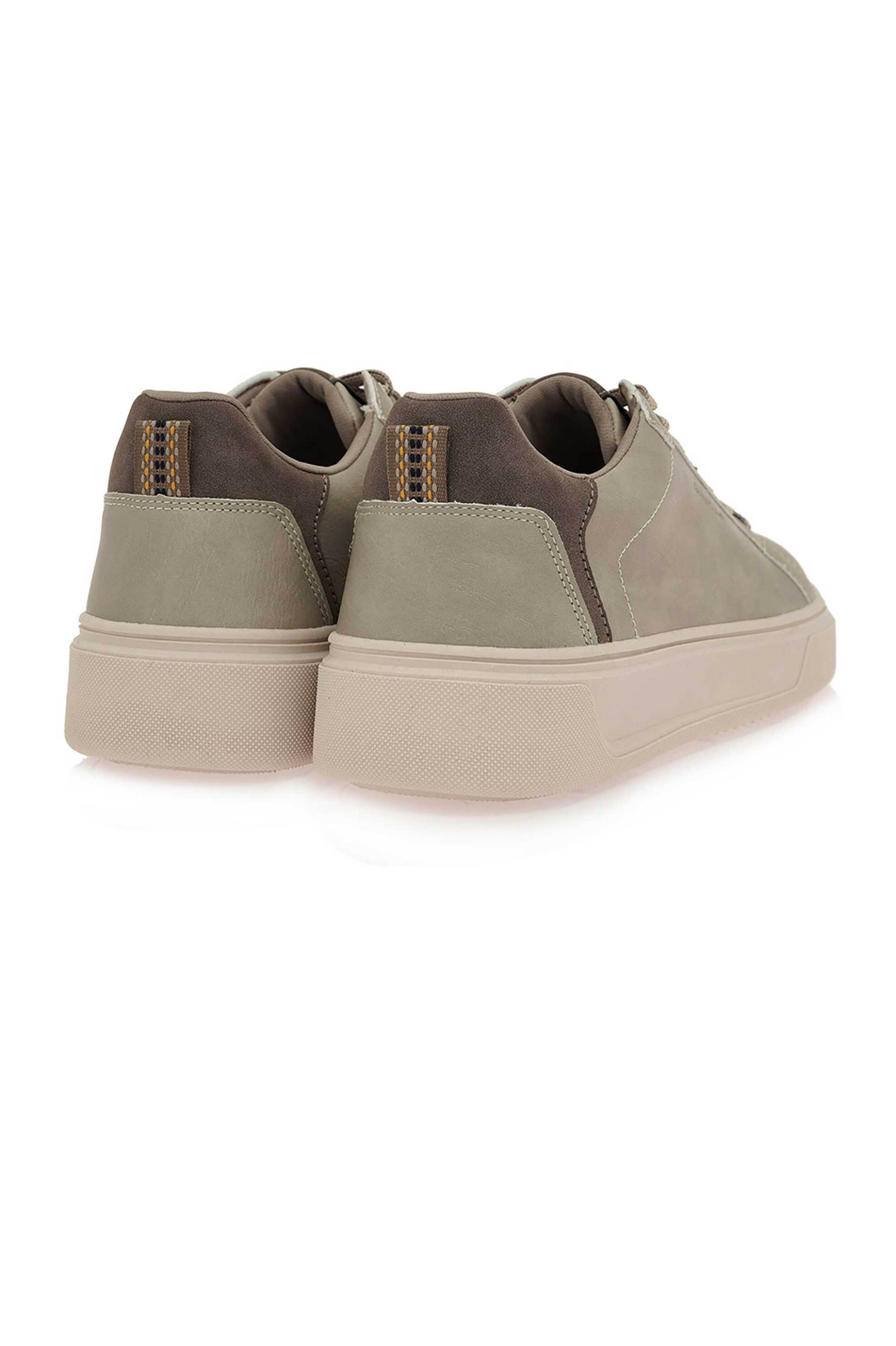 Renato Garini Ανδρικά Sneakers με Ανάγλυφο Λογότυπο - W589S60828V6 Καφέ Ανοιχτό