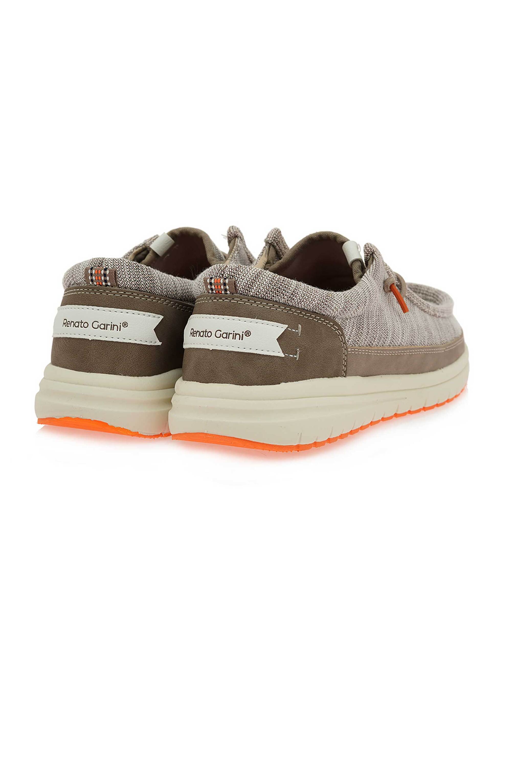 Renato Garini Ανδρικά Loafers Μονόχρωμα με Κορδόνια - W589S770102F Μπεζ