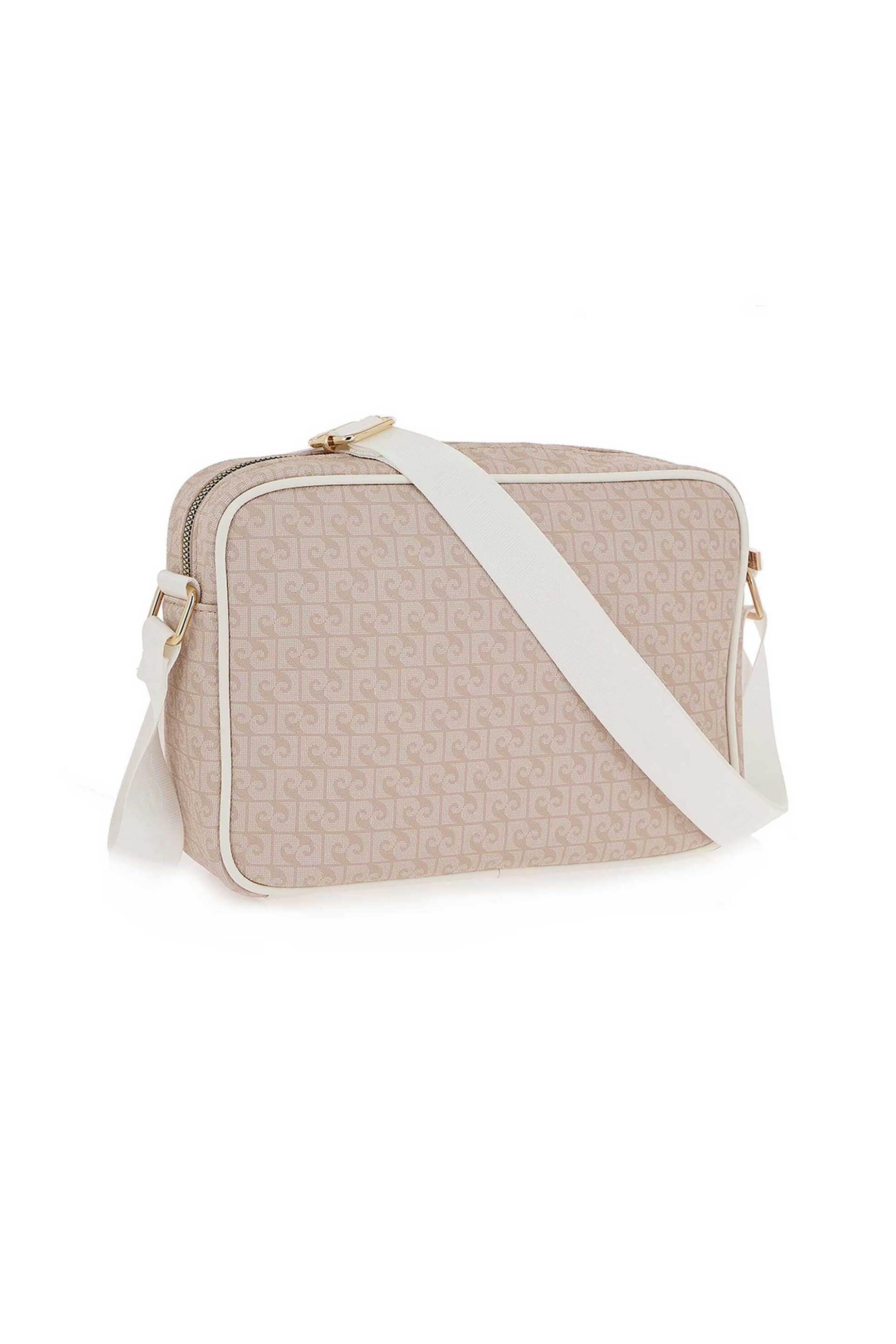 Pierre Cardin Γυναικεία Τσάντα Crossbody με All-Over Logo Print - W69605419T03 Μπεζ