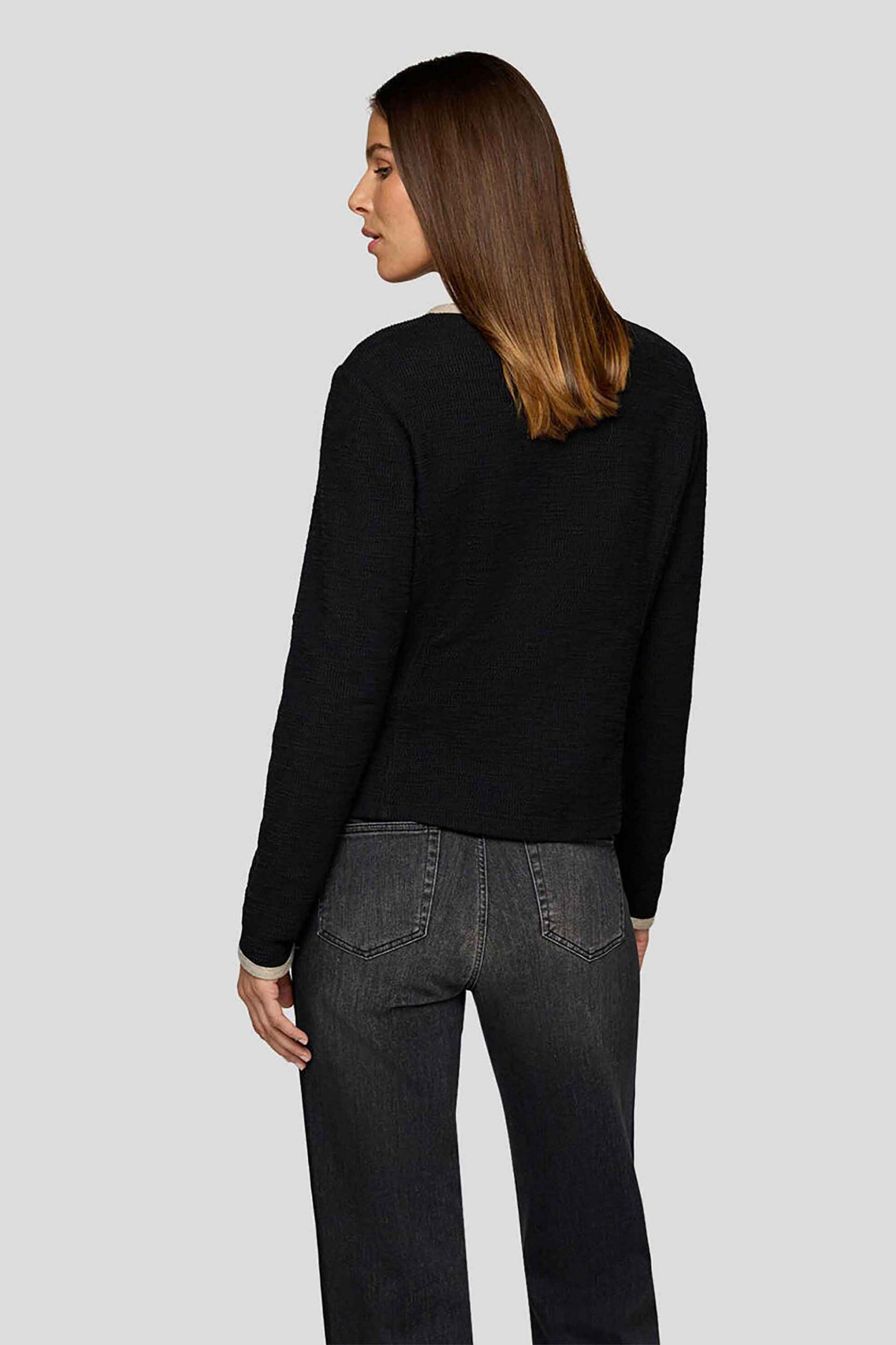 Rabe γυναικείο jacket - 55-213220 Μαύρο φωτογραφία