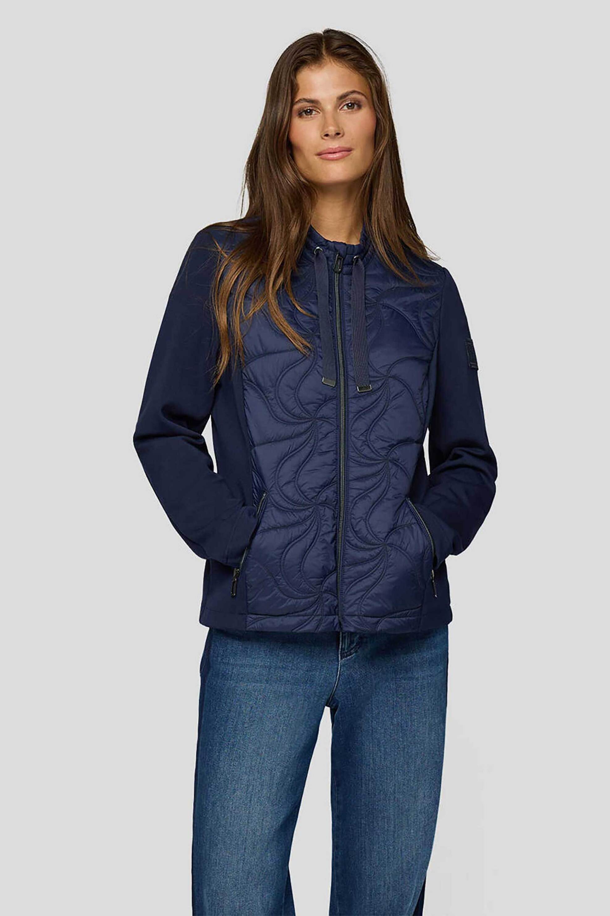 Rabe γυναικείο μπουφάν καπιτονέ - 55-214820 Μπλε Σκούρο