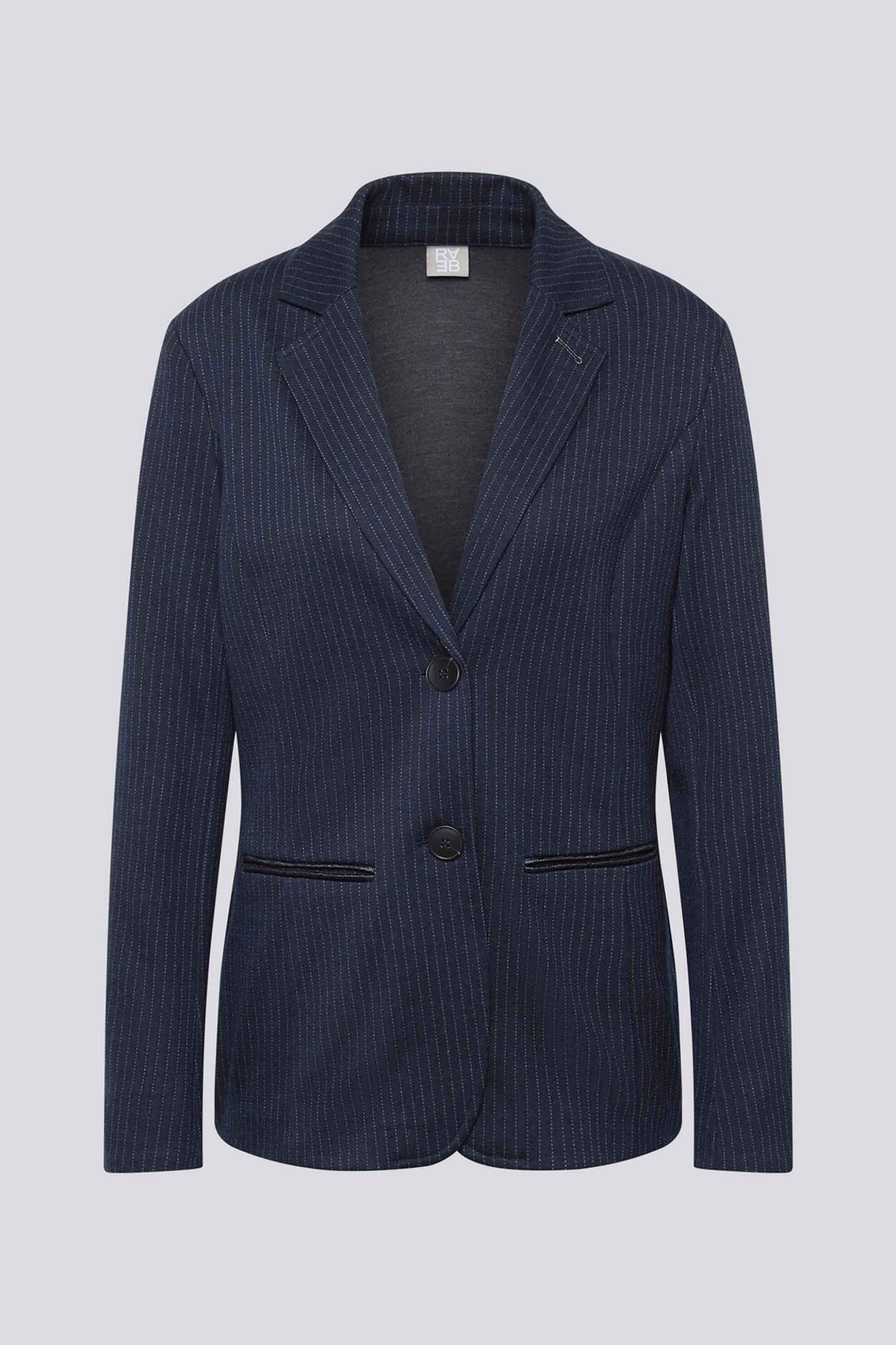 Rabe γυναικείο σακάκι ριγέ - 55-214230 Μπλε Σκούρο φωτογραφία