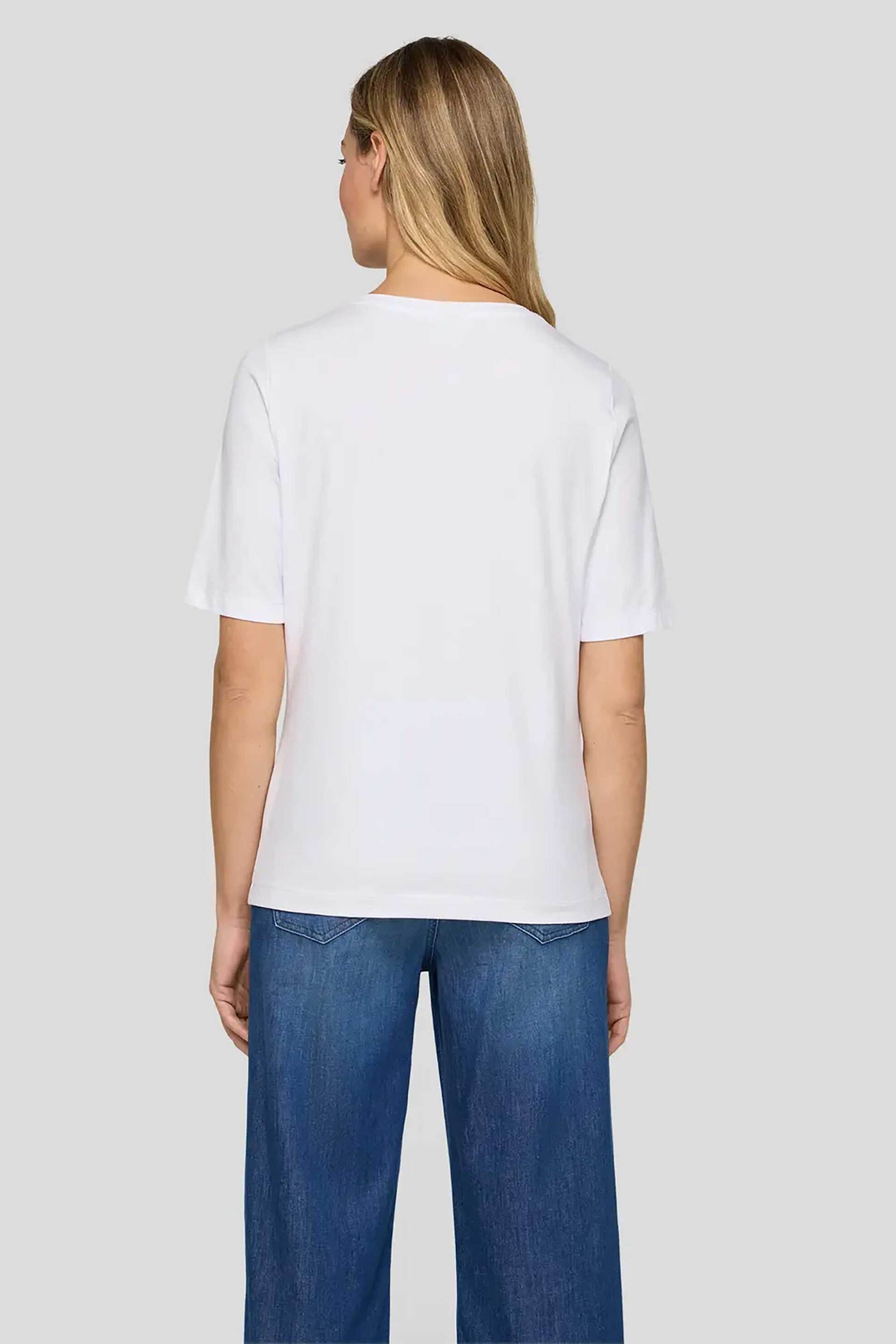 RABE Rabe γυναικείο T-shirt με print - 56-114309 Λευκό - 3