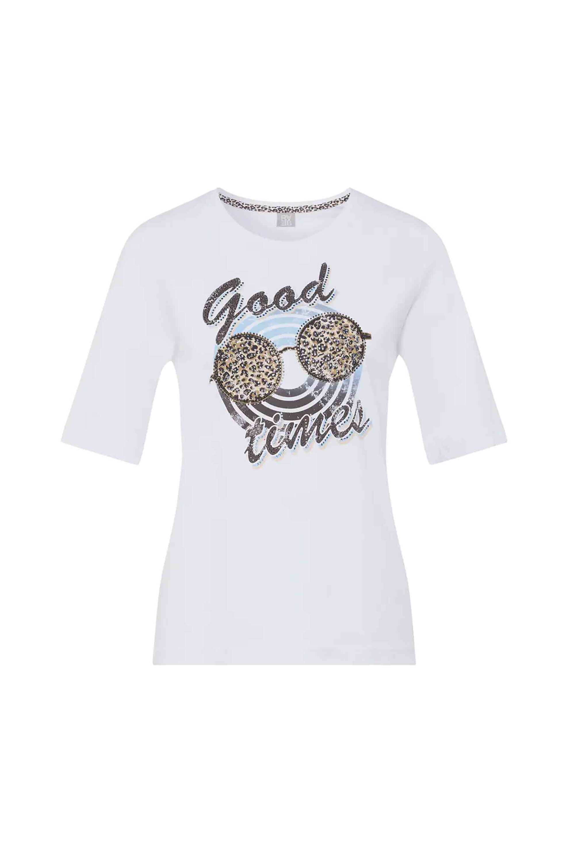 RABE Rabe γυναικείο T-shirt με print - 56-118356 Λευκό - 4
