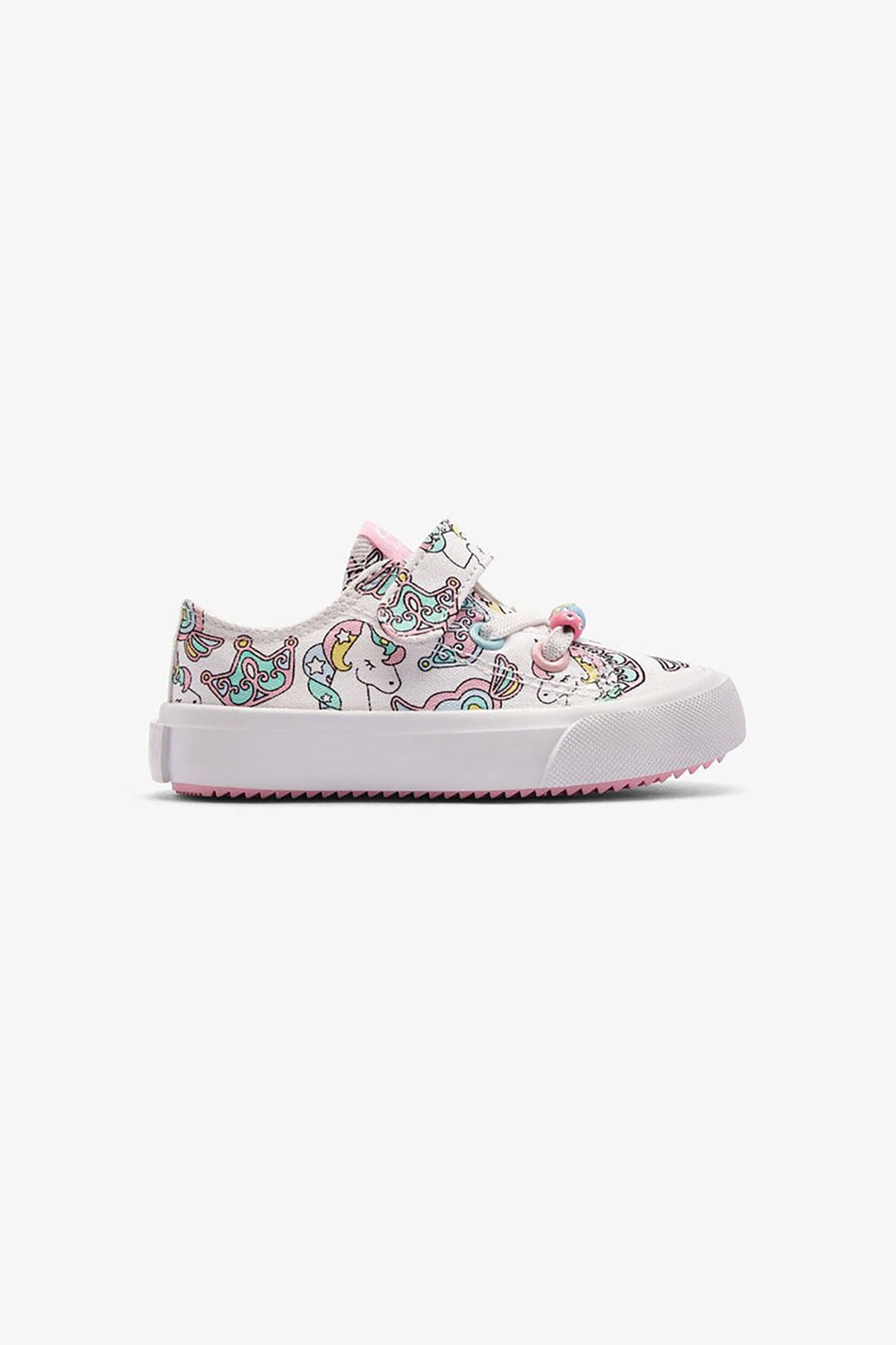 CONGUITOS Conguitos παιδικά sneakers με unicorn print - OSSH154025 Πολύχρωμο