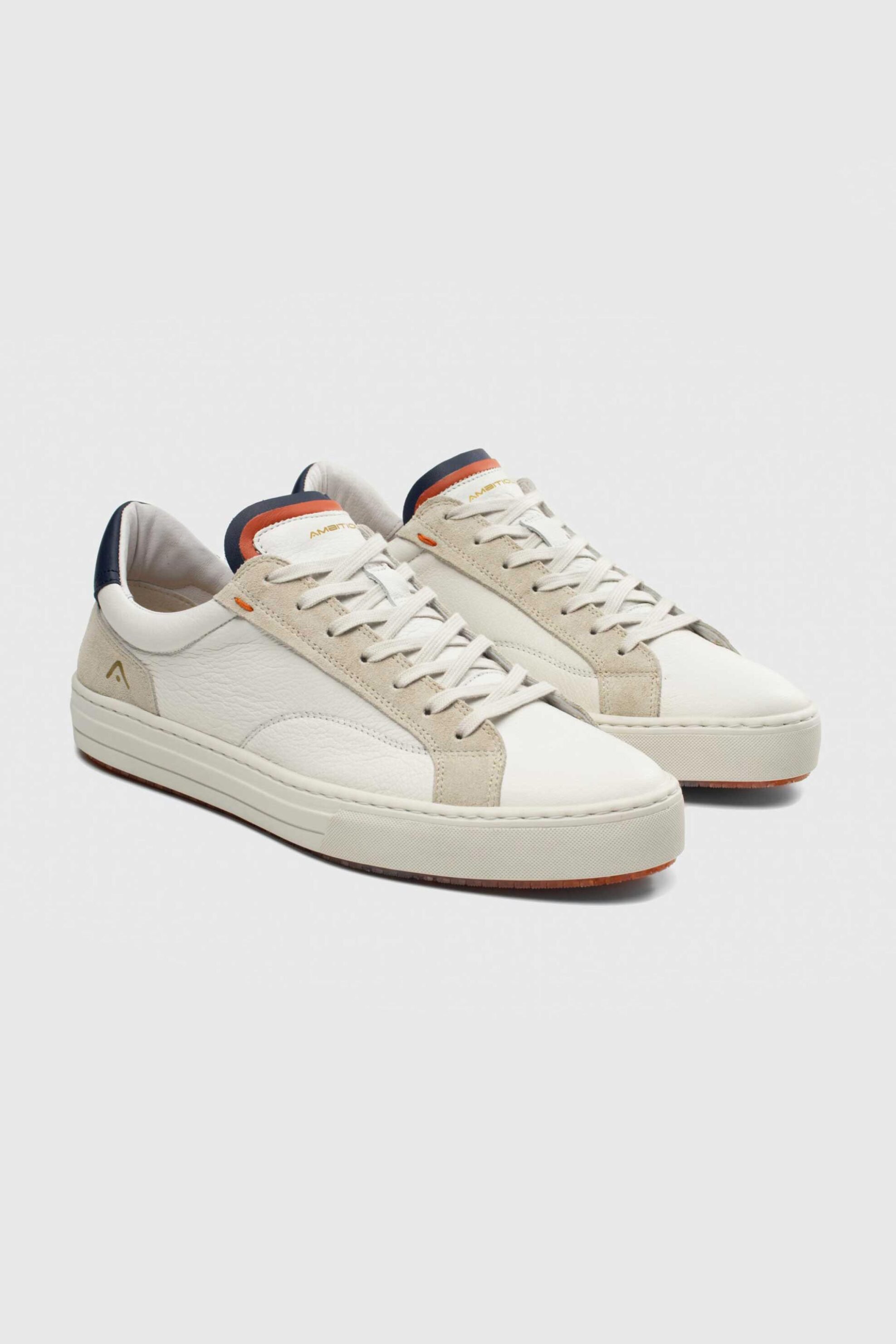 Ambitious ανδρικά δερμάτινα sneakers "Anopolis" - E63389 Λευκό φωτογραφία